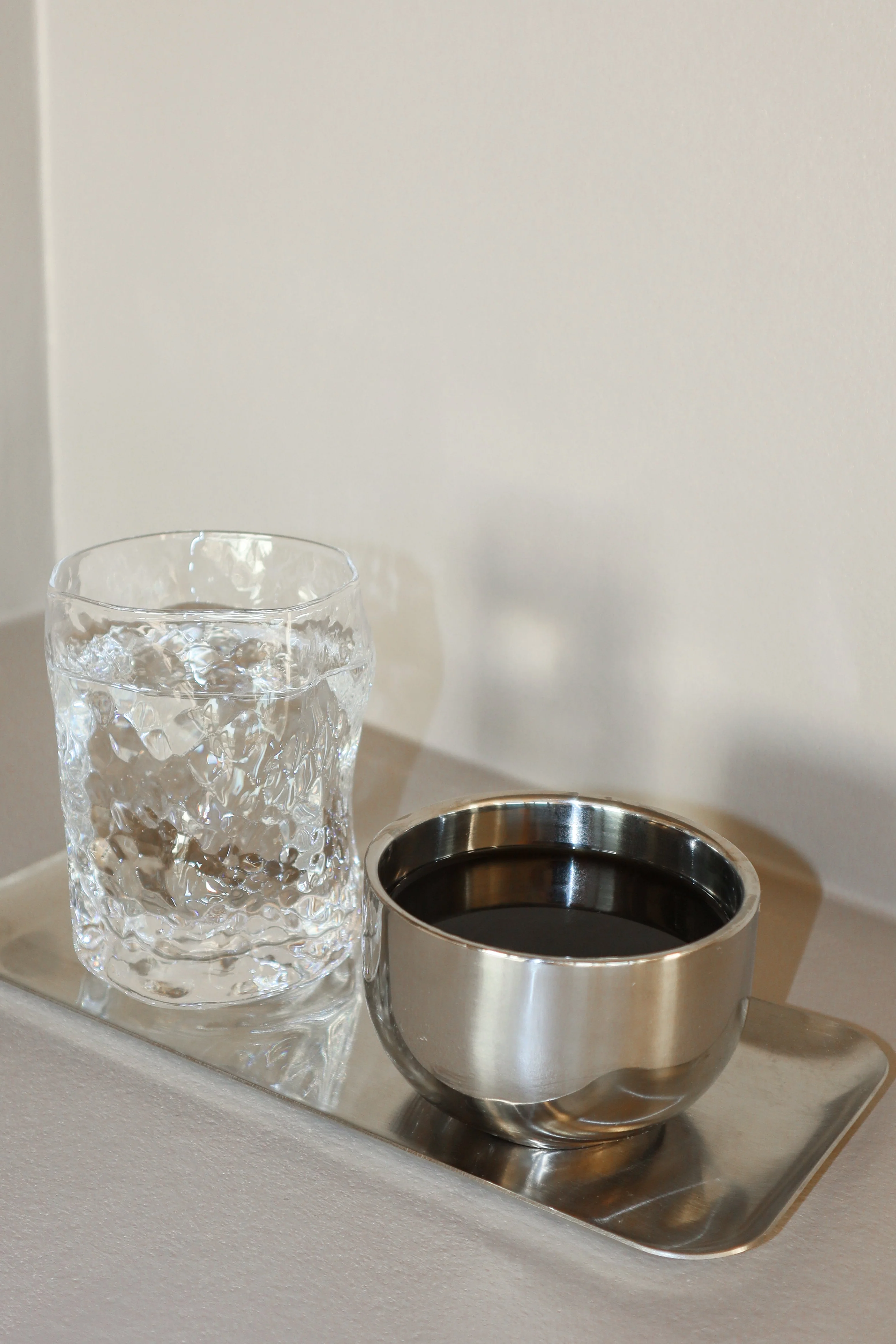 Stål espressokop - Ø7x5 cm - Image 2