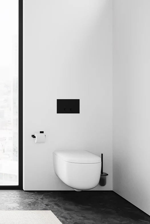 Toiletrulleholder - sort - Image 4