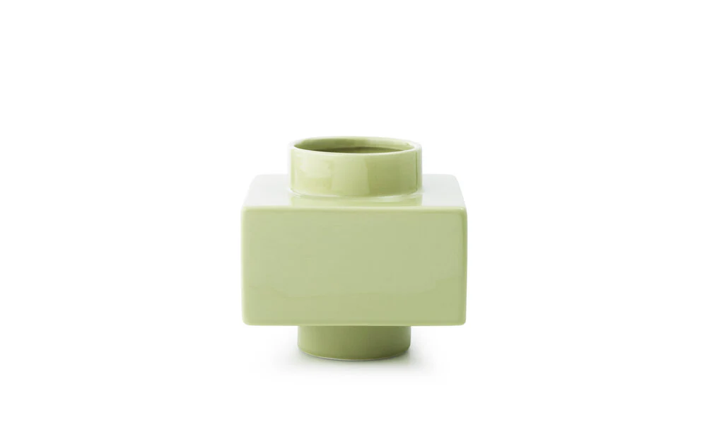 Deko objects stor vase, Sage - H16 cm. - Image 3