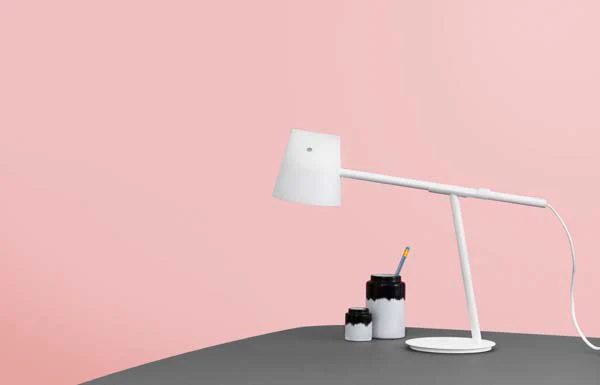Momento bordlampe, hvid - H: 44 cm. - Image 6