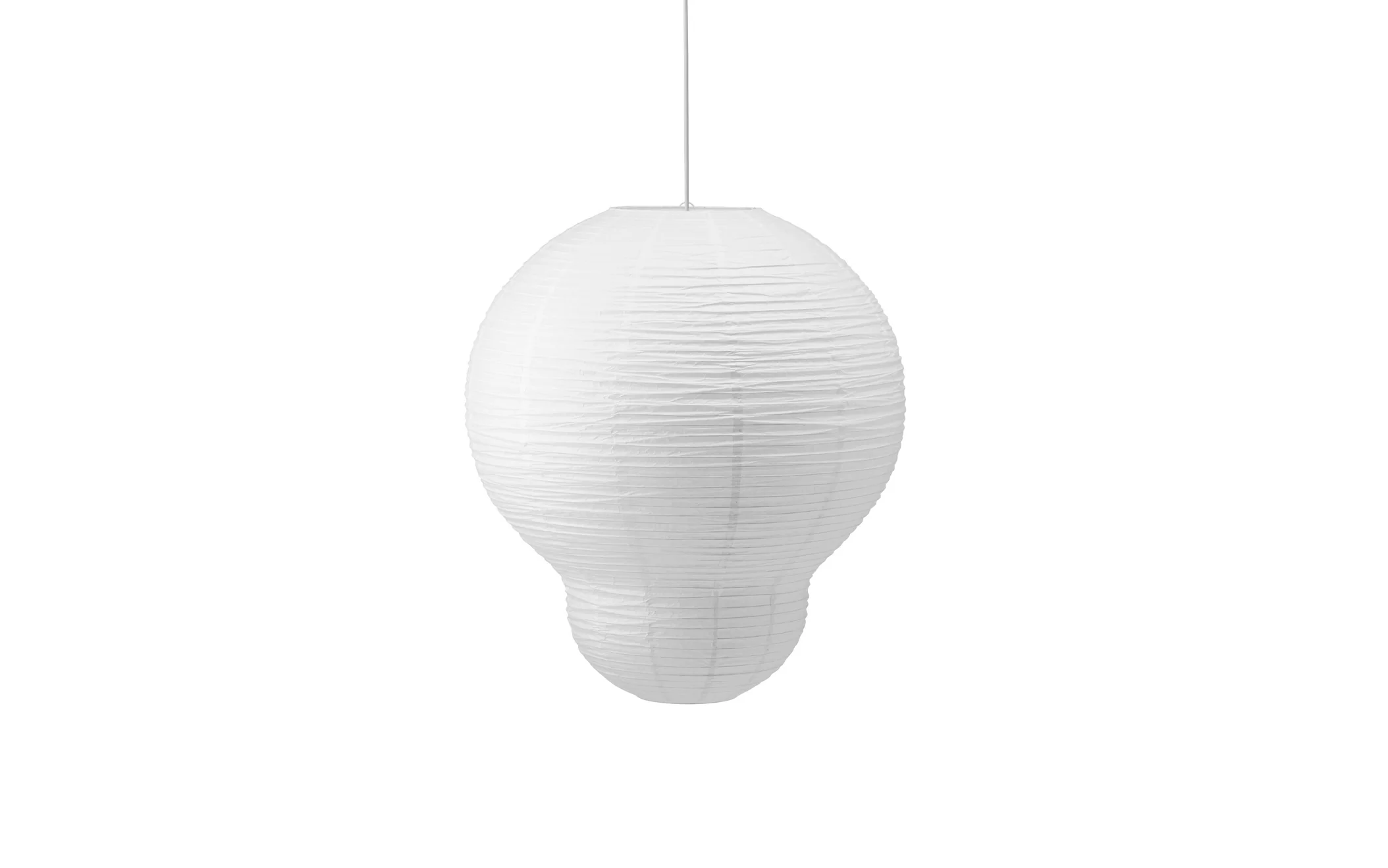Puff Bulb lampeskærm - hvid