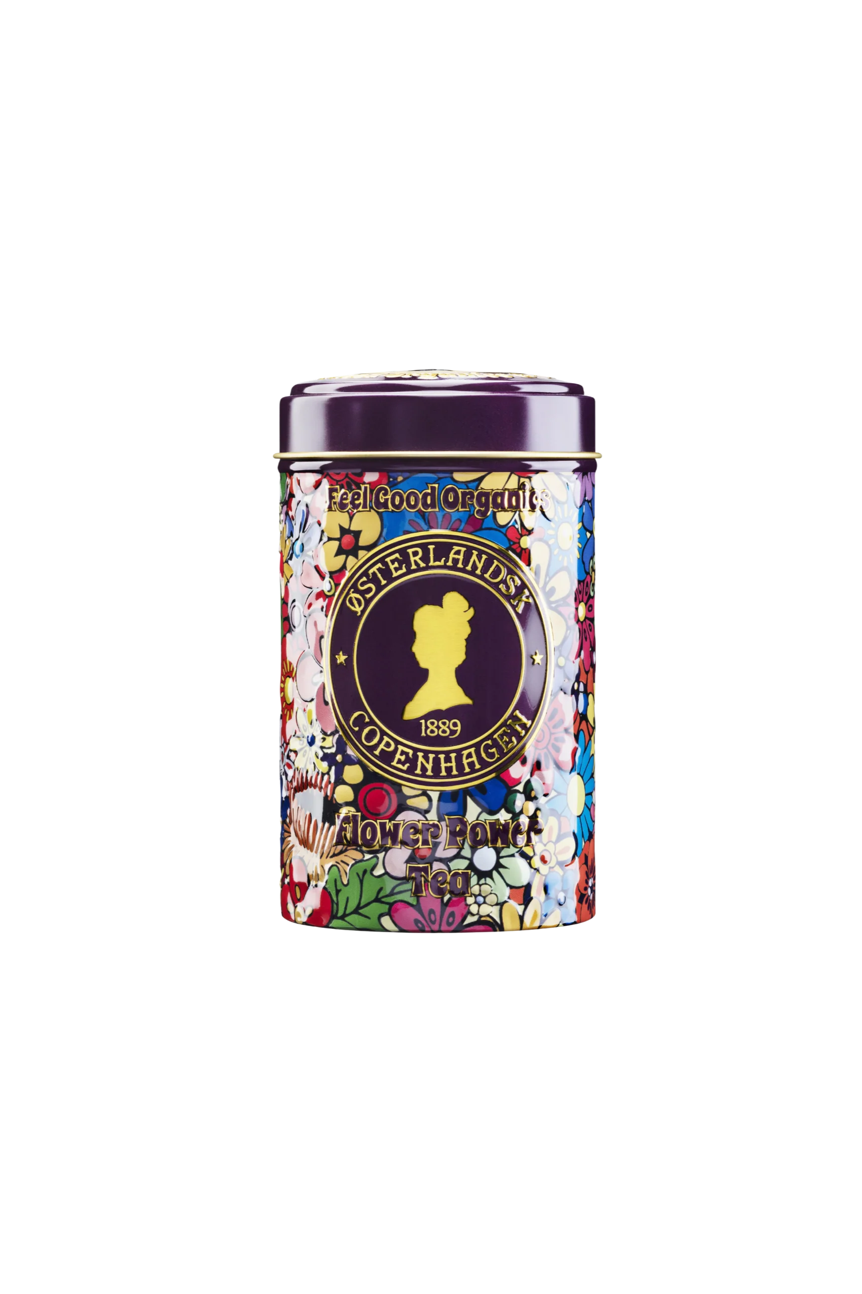 Flower Power Tea urtethe i dåse - 125g