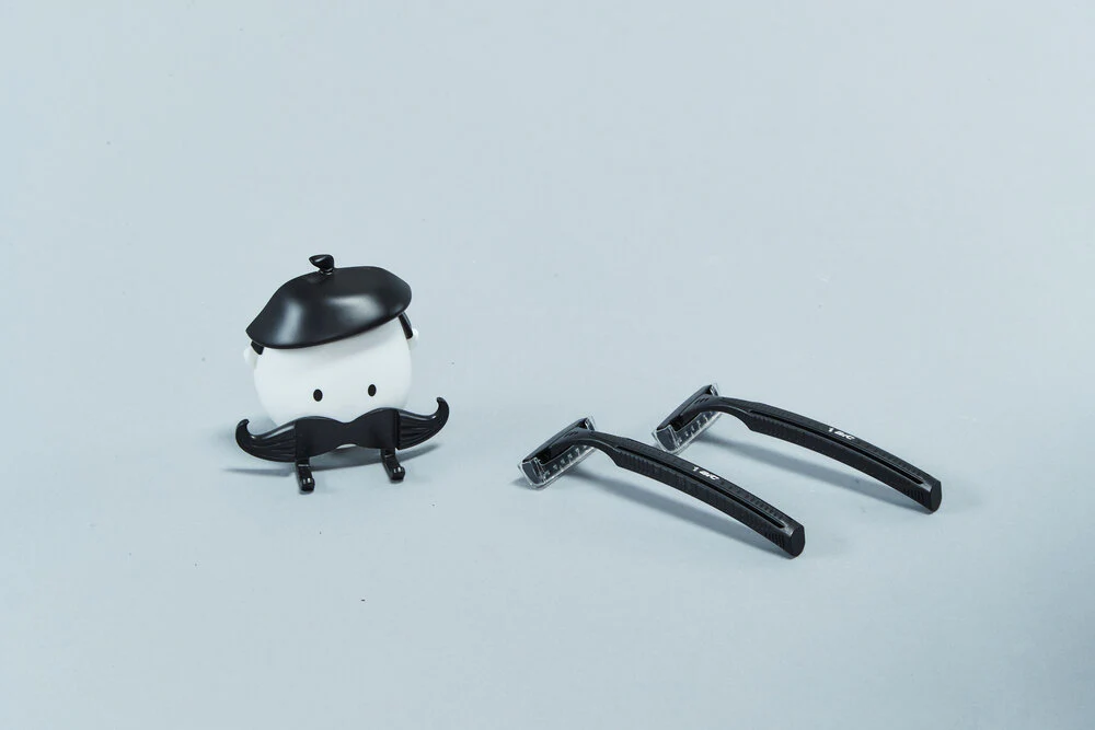 Mr. Razor, holder til barberskraber - sort/hvid - Image 4