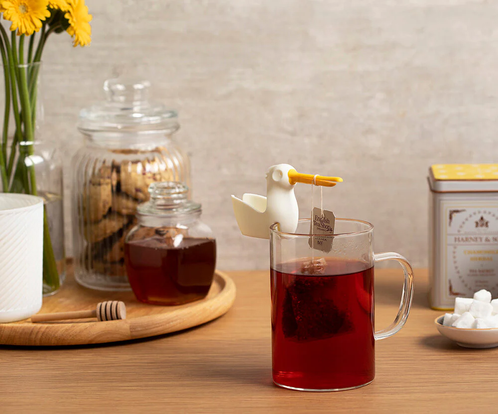 Pelicup holder til tepose - hvid - Image 2