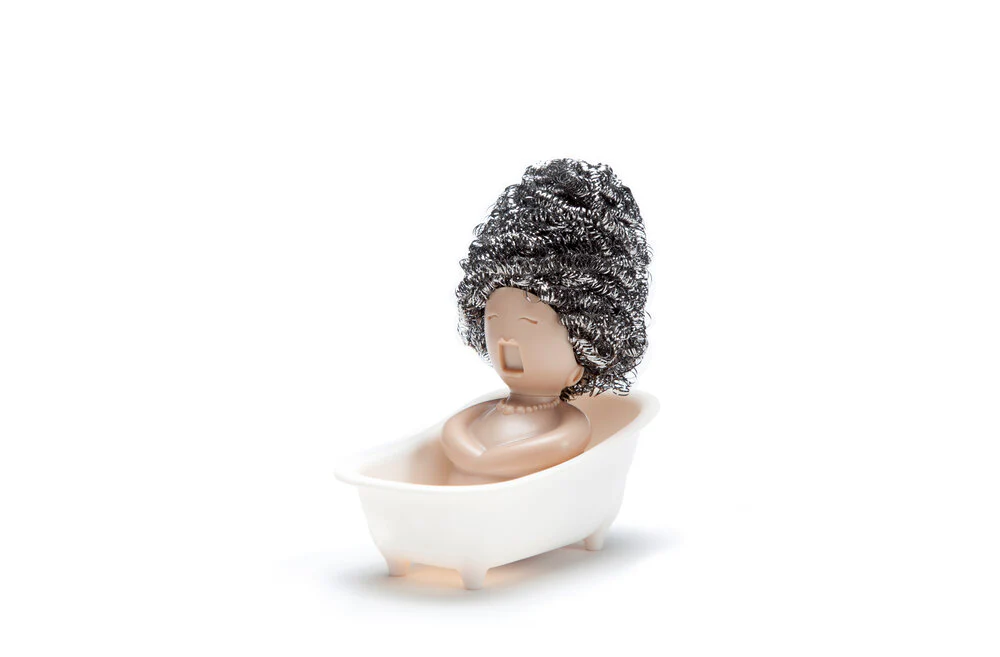 Soap Opera holder til opvaskeskrubber - hvid - Image 6