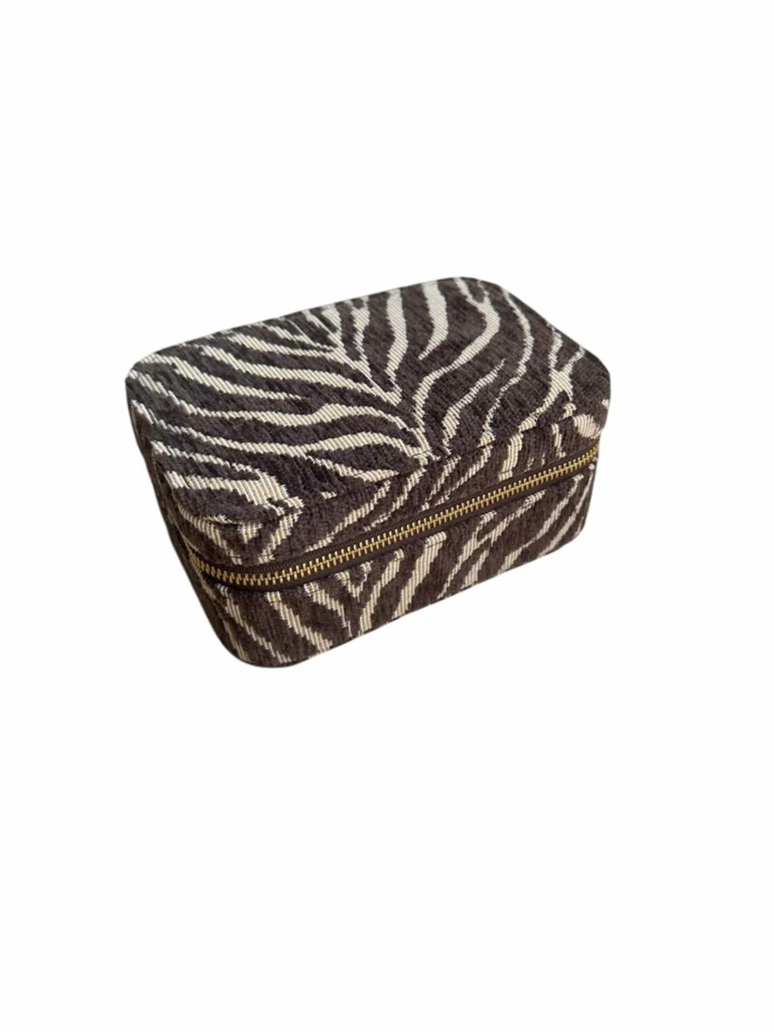 Smykkeskrin, stor - Brown Zebra