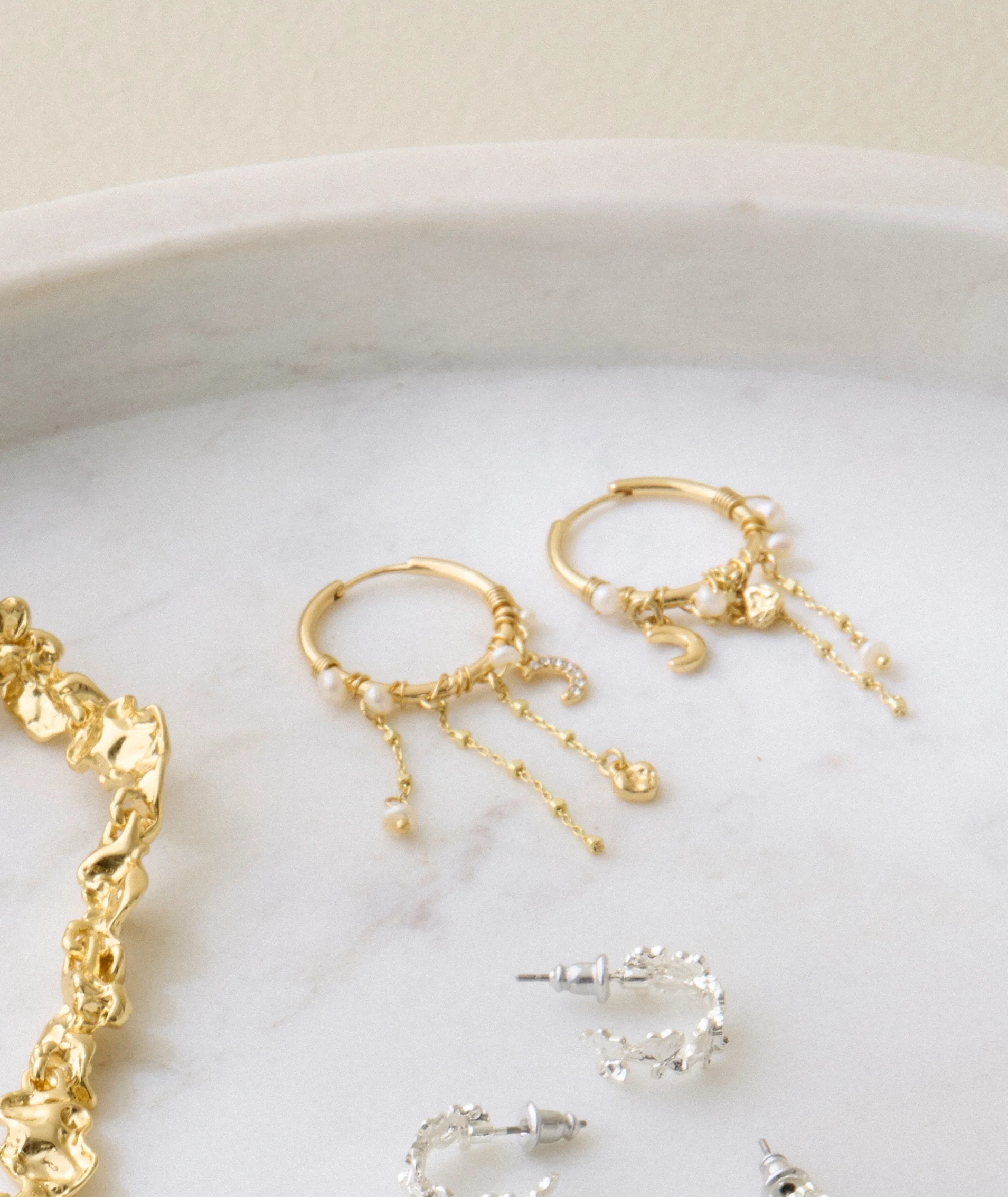 Arlet hoops - forgyldt - Image 3