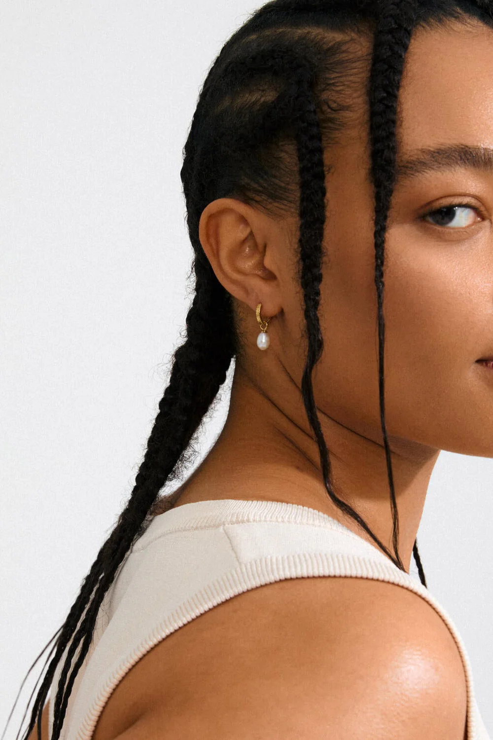 Elliana hoops - forgyldt - Image 2