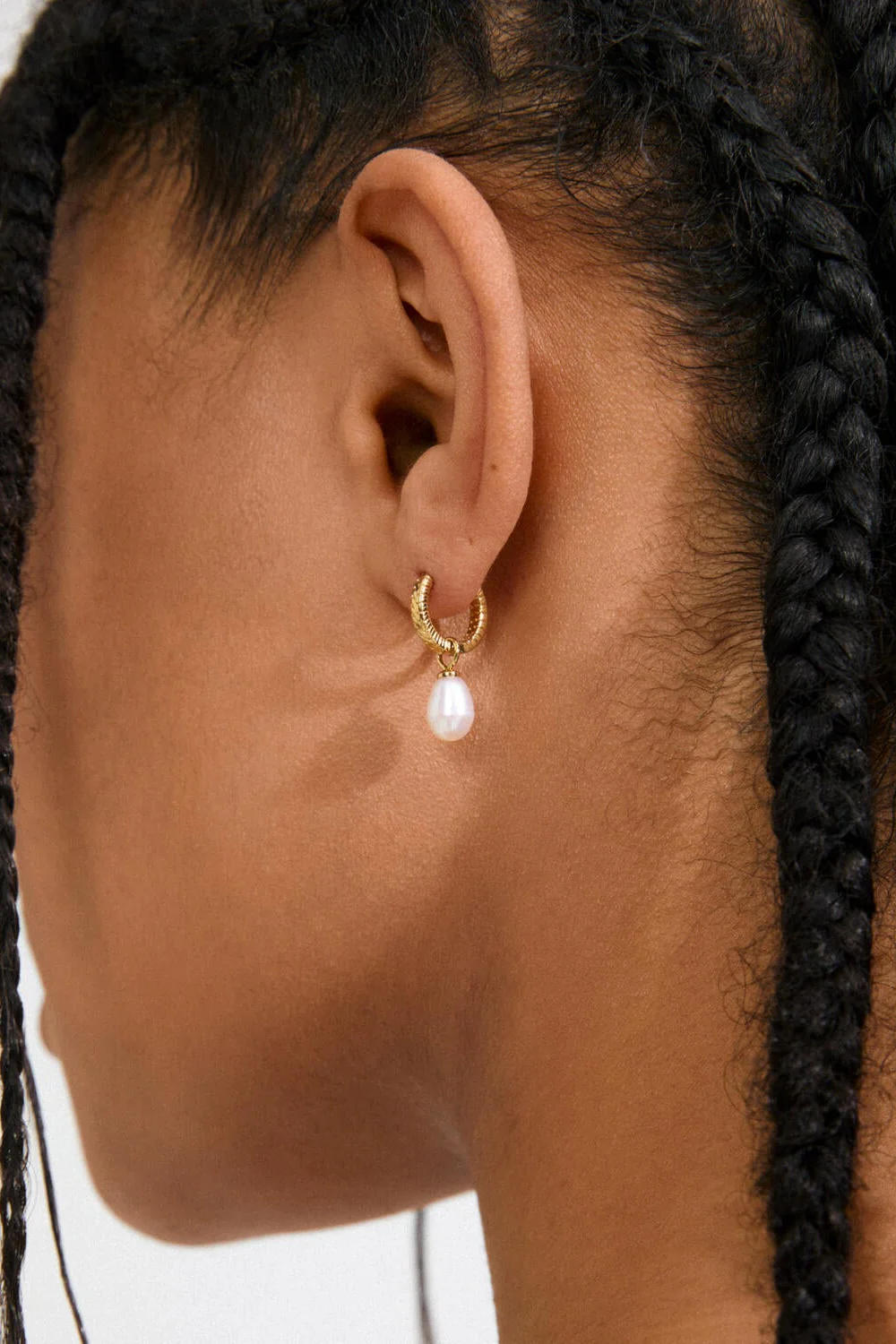 Elliana hoops - forgyldt - Image 3