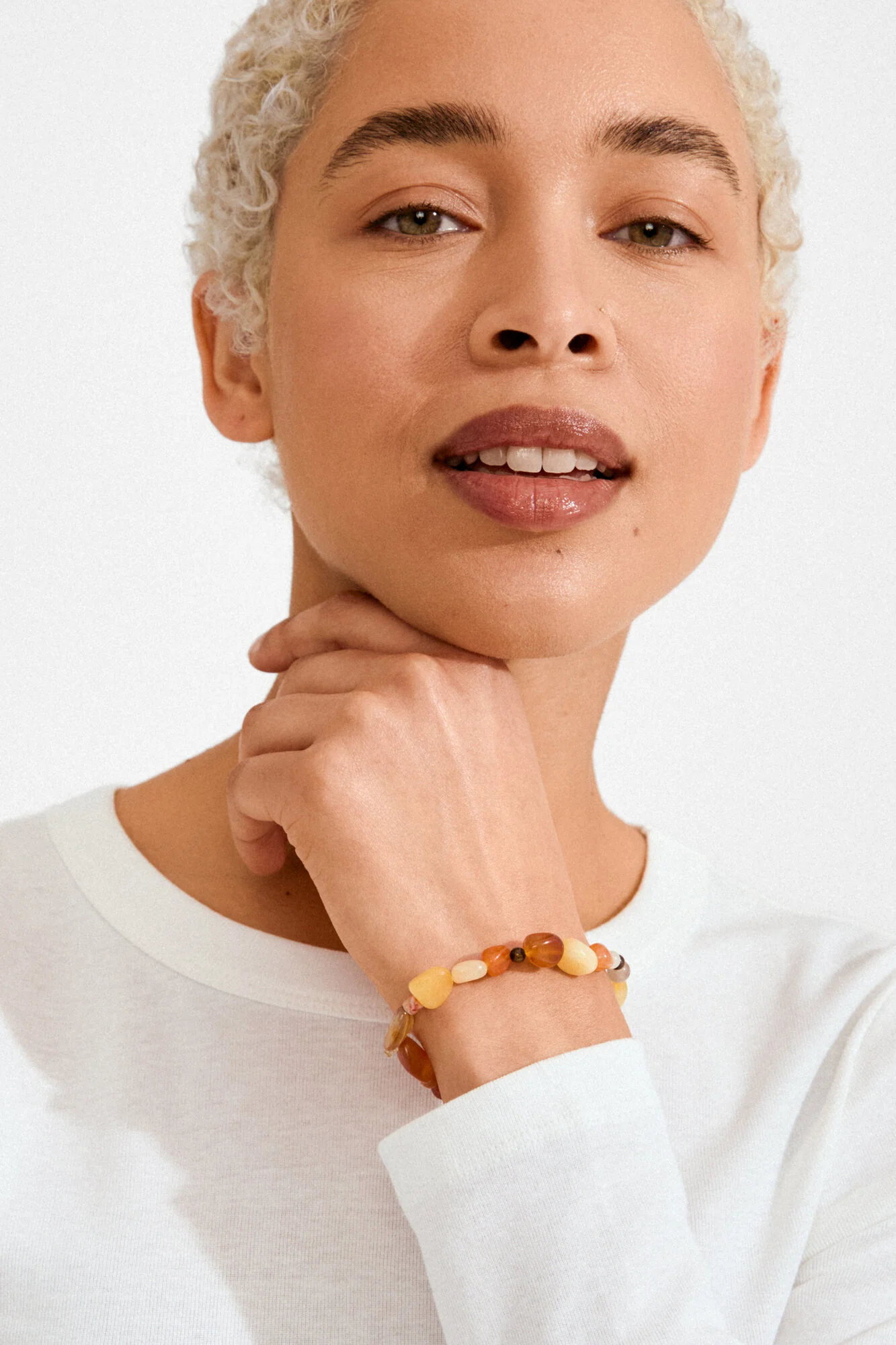 Iris armbånd - sand/multi - Image 3
