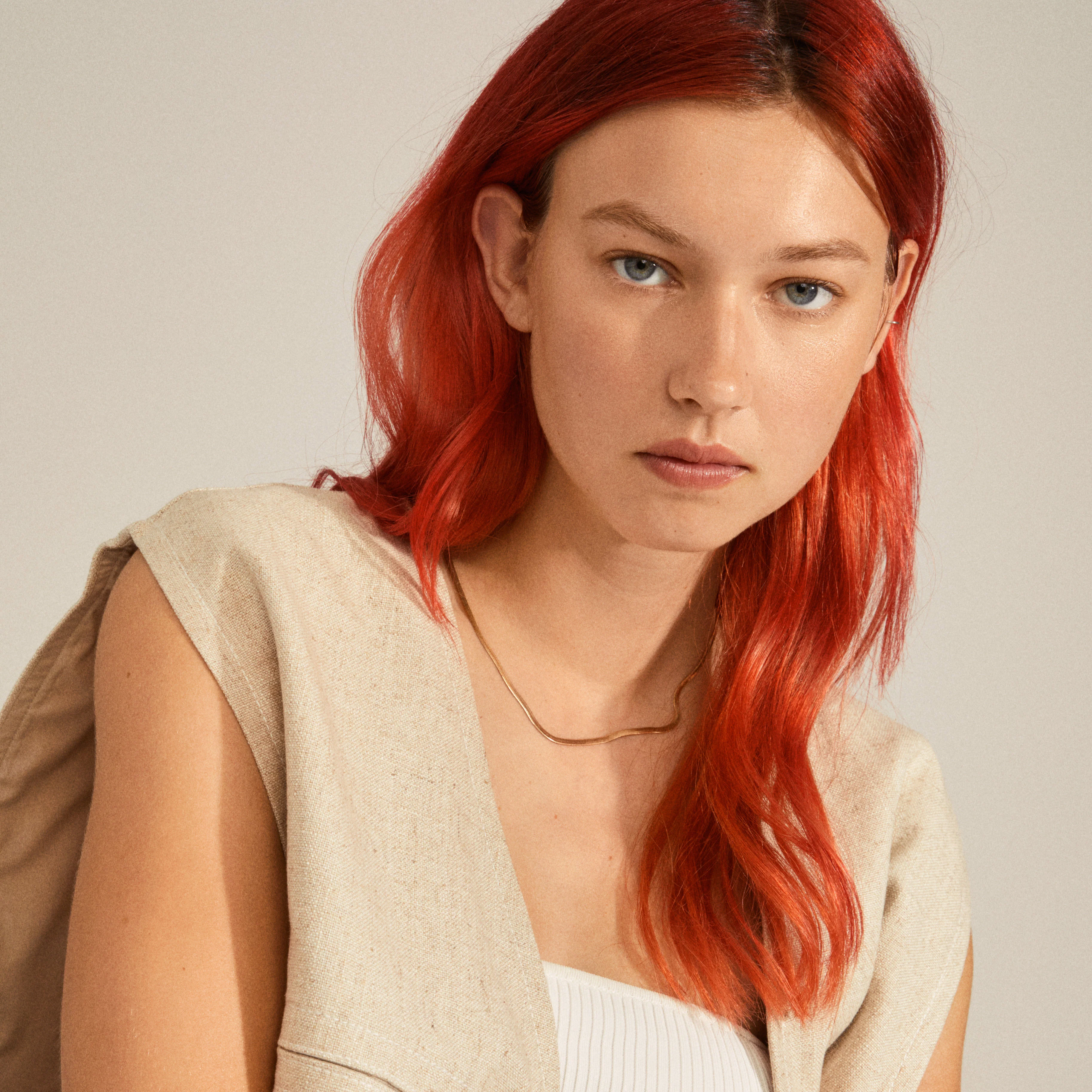 Joanna halskæde - forgyldt - Image 4