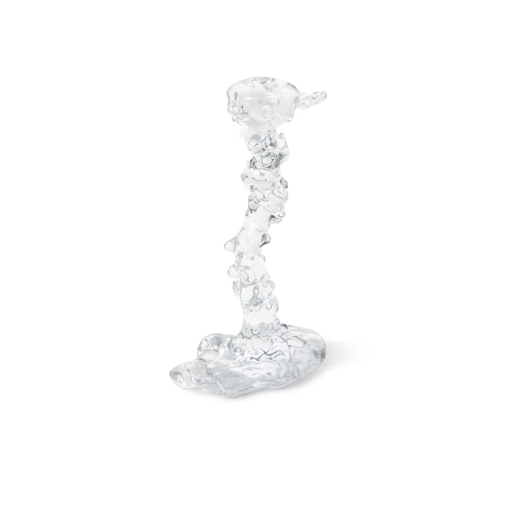 Drip lysestage, L - glas - Image 3