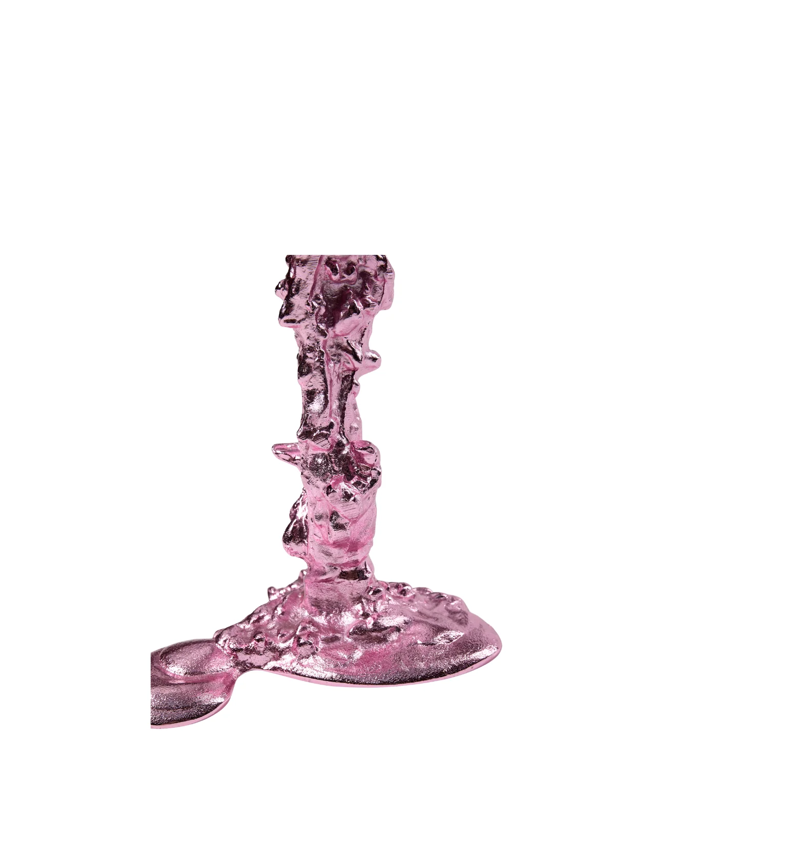 Drip lysestage, L - pink - Image 4