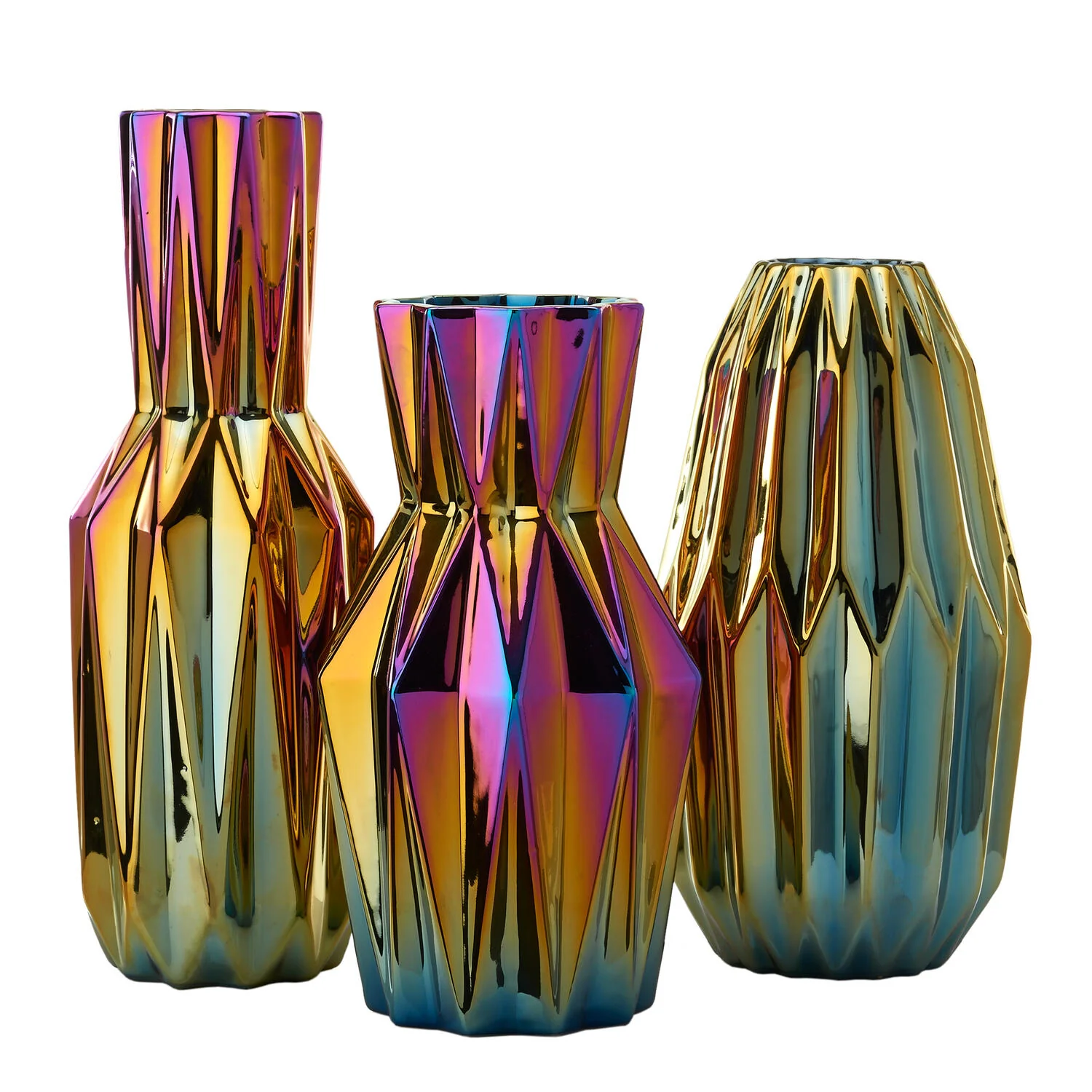Oily Folds vase, M - multi - Image 4