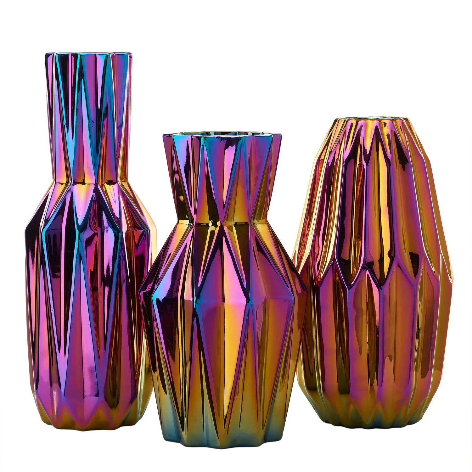 Oily Folds vase, M - multi - Image 5