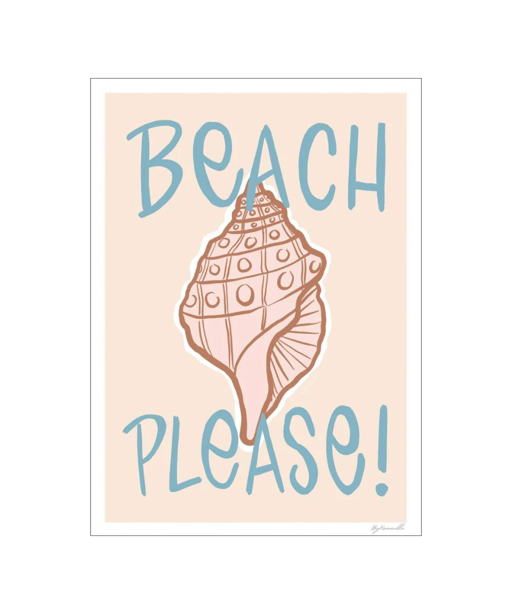 ByKammille Beach, Please plakat - A5