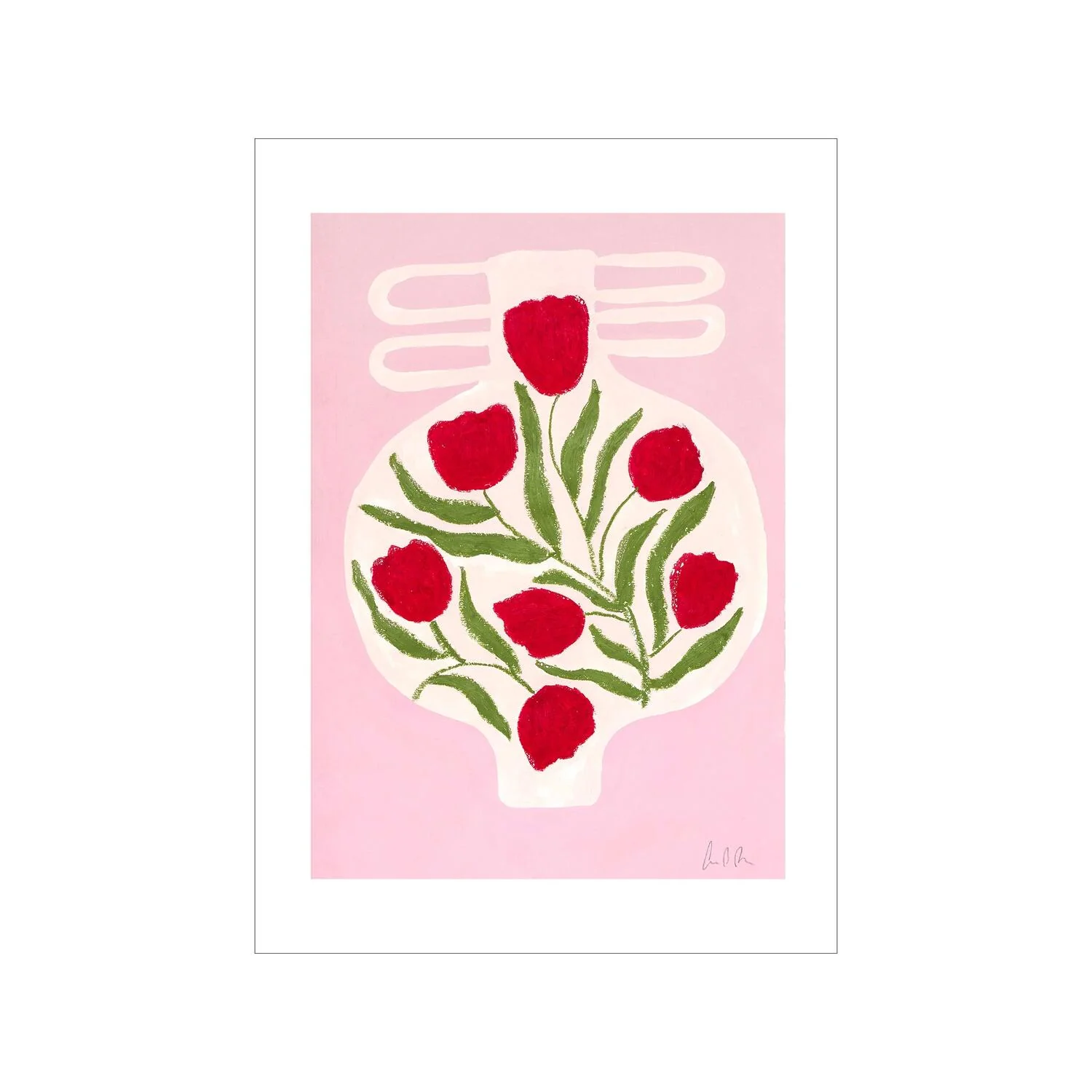 Camilla Bergqvist Vase No. 02 plakat - A3