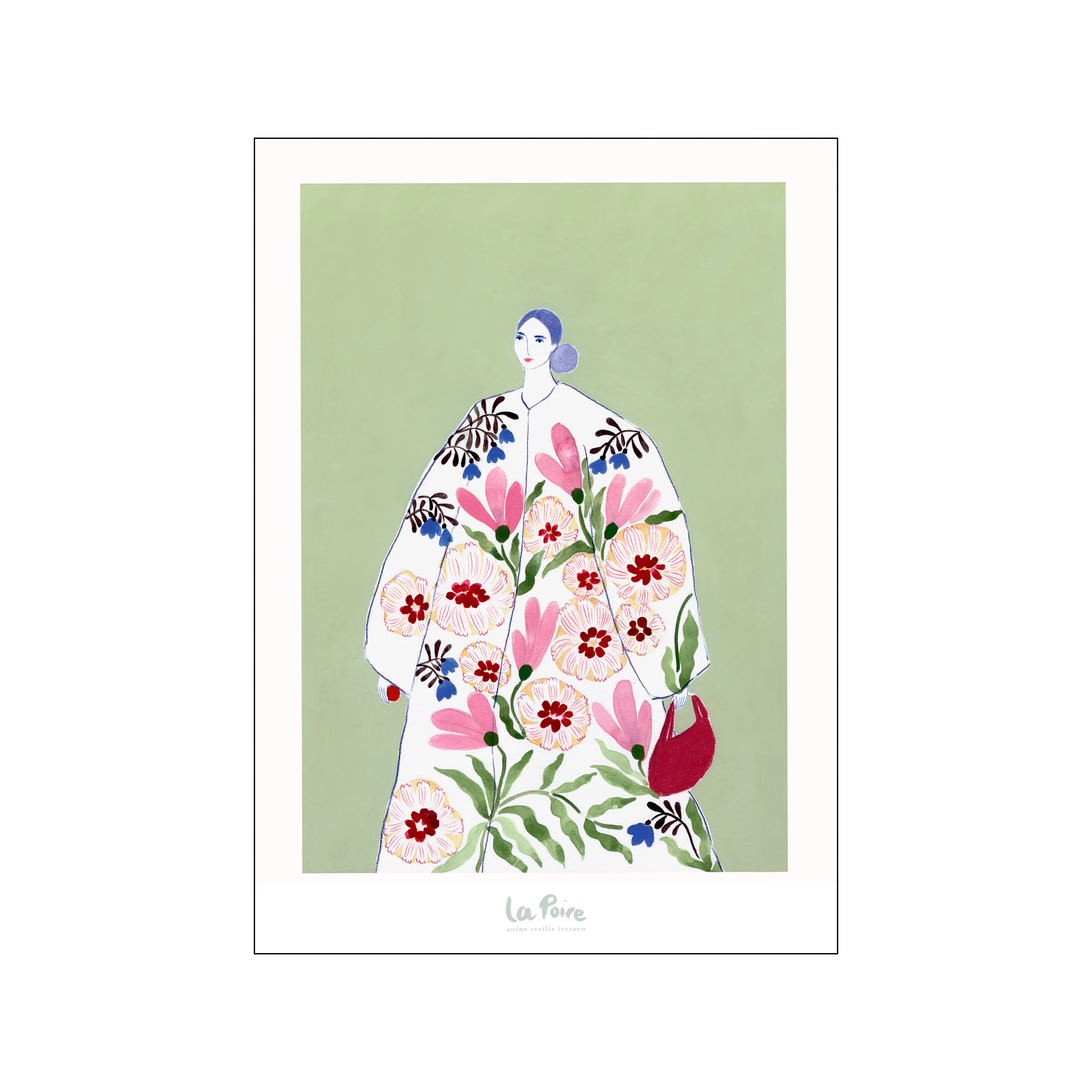 La Poire Festive Coat plakat - A3