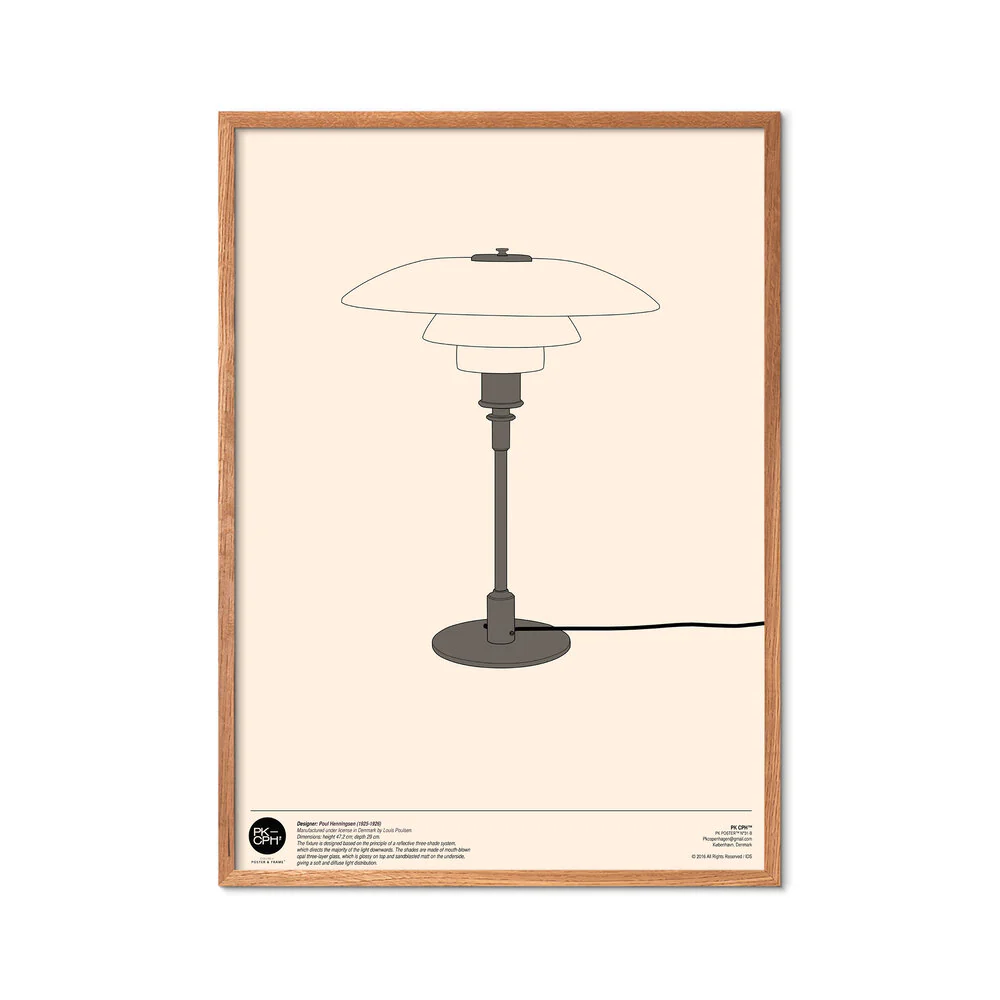 Pk Poster plakat, beige - 50x70 cm - Image 3