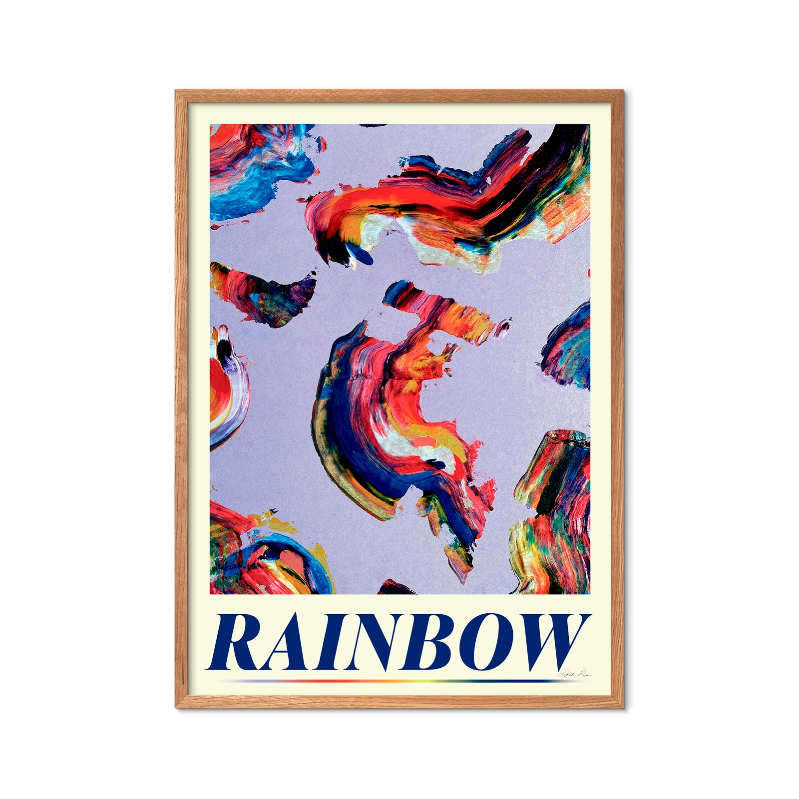 Rainbow plakat - A3 - Image 2