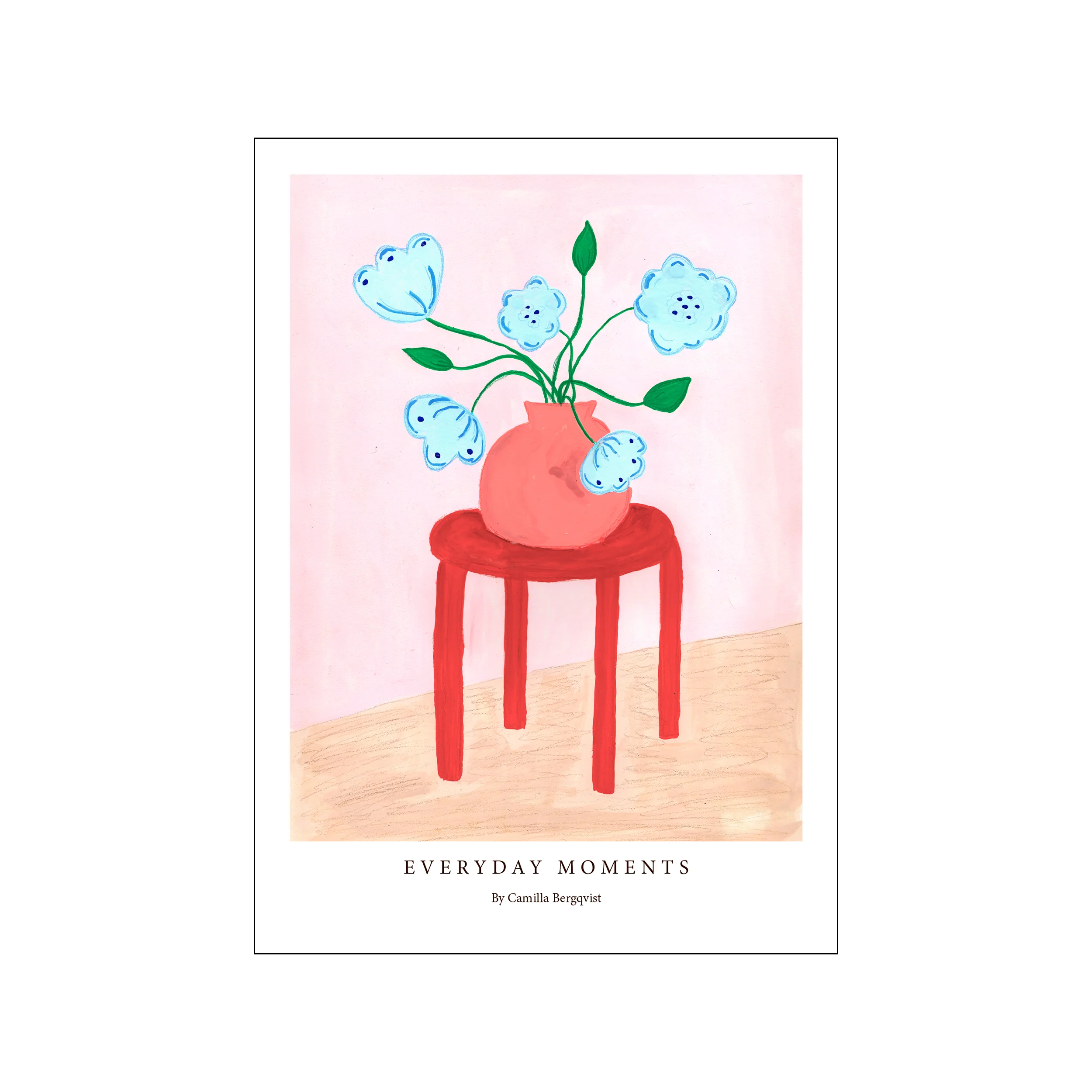 Red Stool plakat