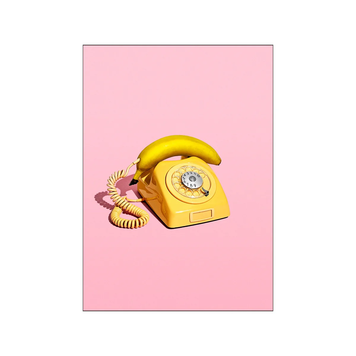 Supermercat plakat, Banana phone - 30x40 cm.