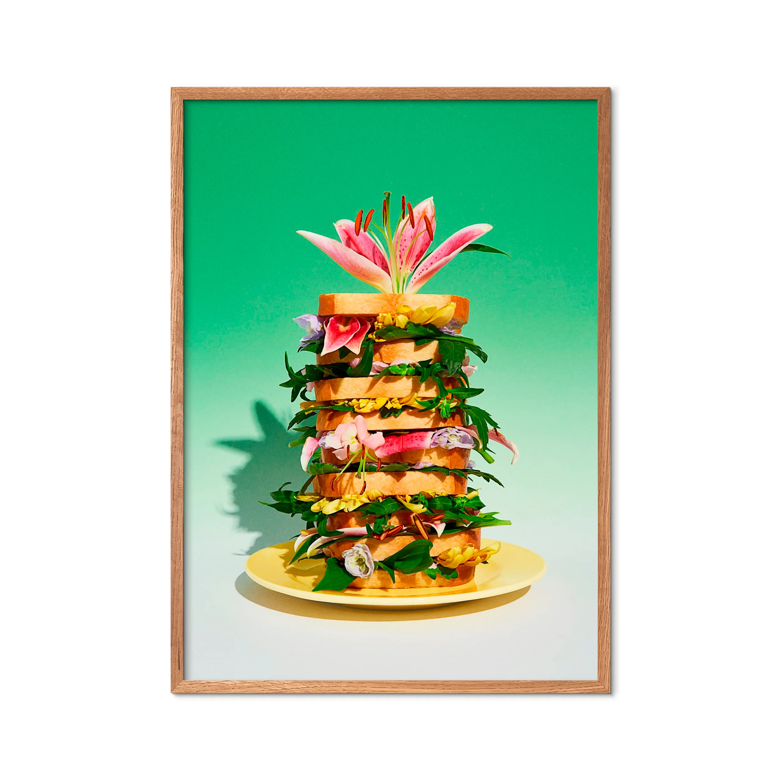 Supermercat plakat, Dagwood flower sandwich - 30x40 cm. - Image 3