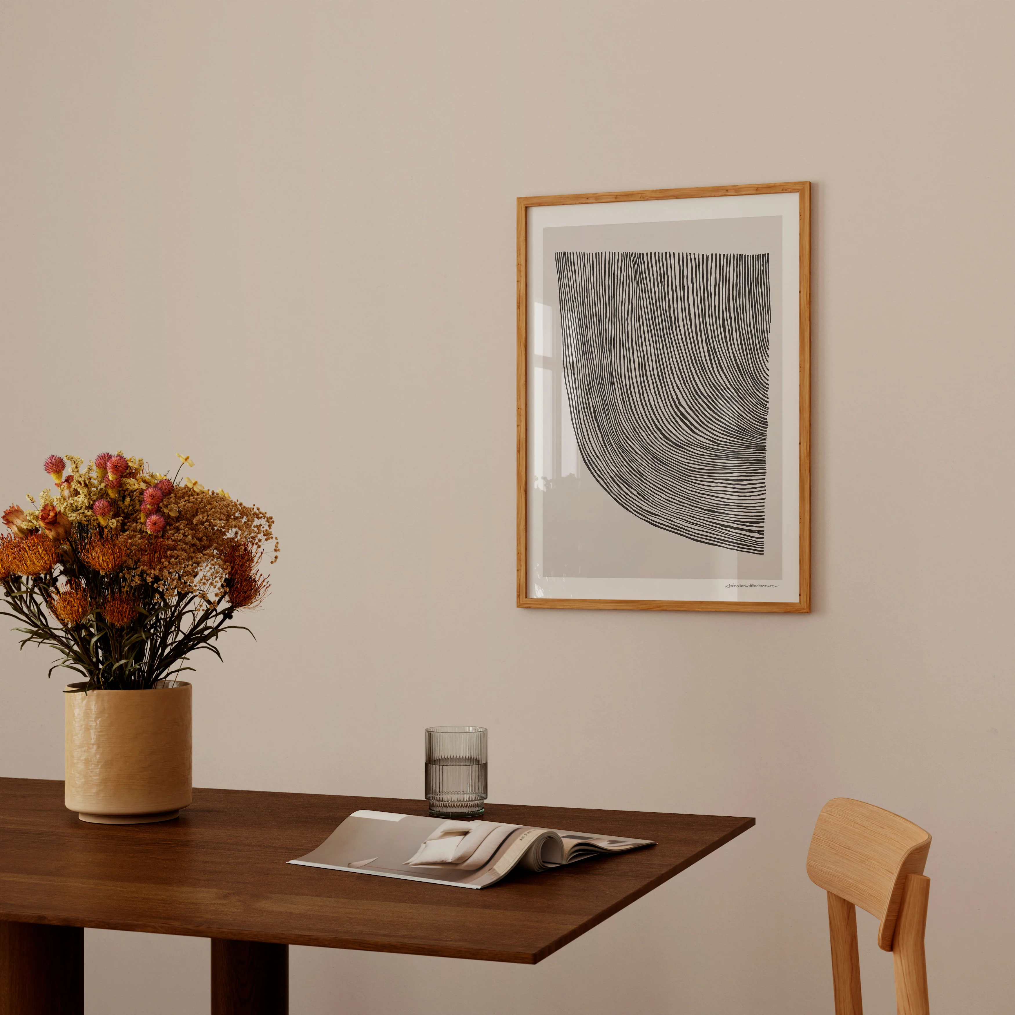 TPC x Leise Dich Abrahamsen plakat, Curves black - 30x40 cm. - Image 3