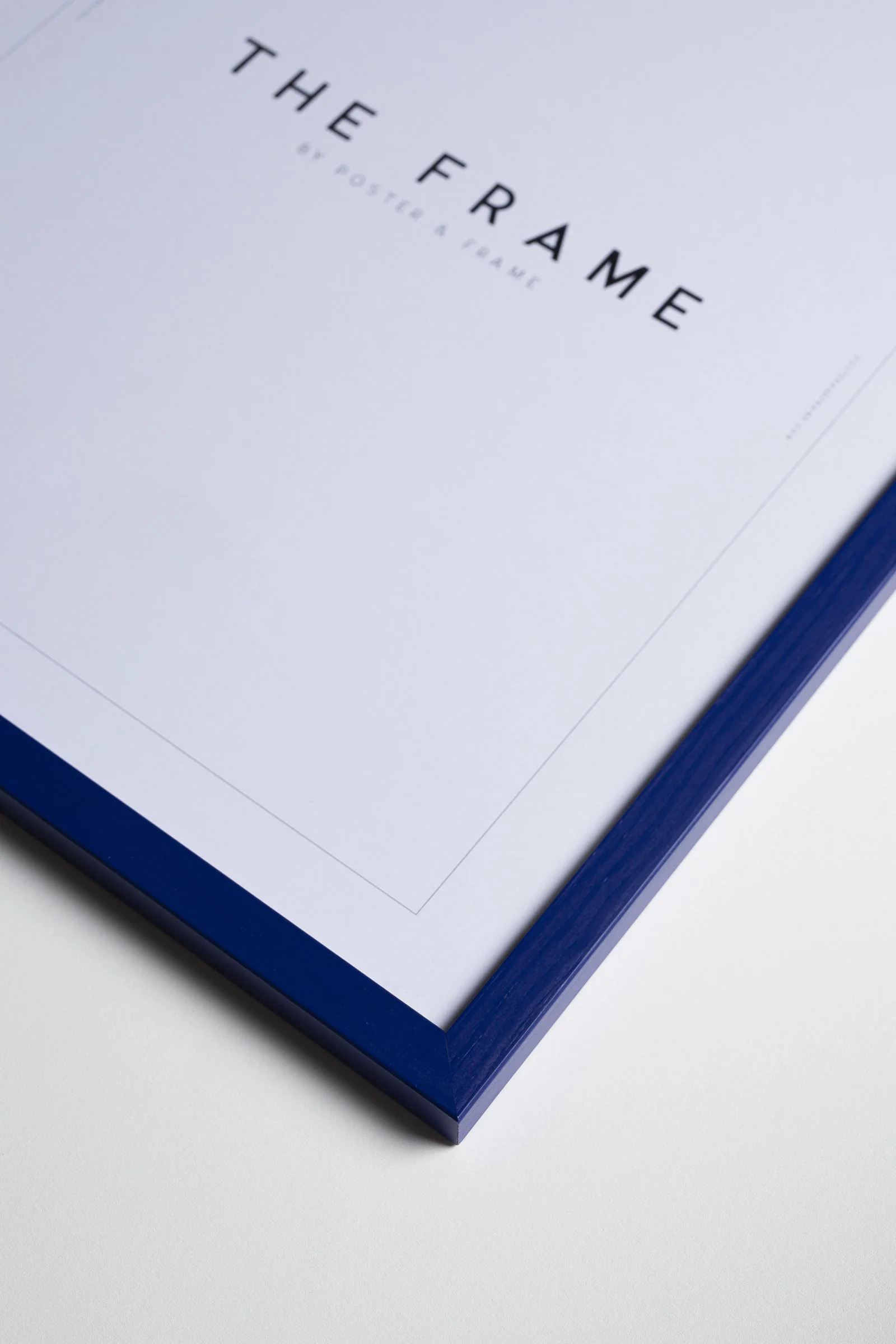 Træramme - blå - Image 2