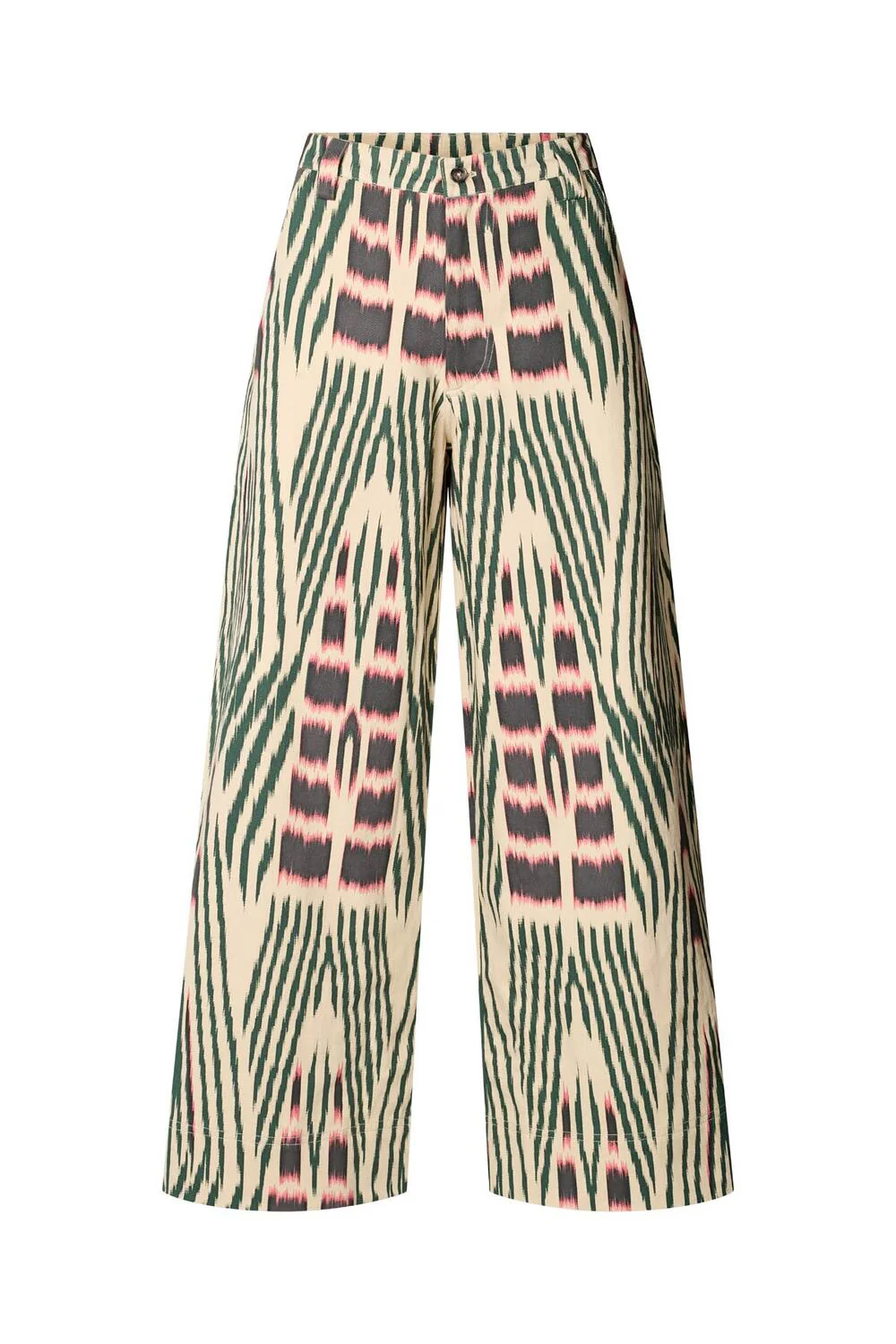 Amari Ikat Combat Crop bukser - Forrest Pink Sand - Image 2