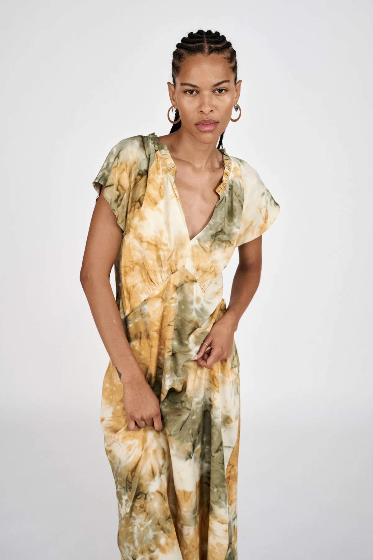 Rosie kjole - Forest Combo - Image 2