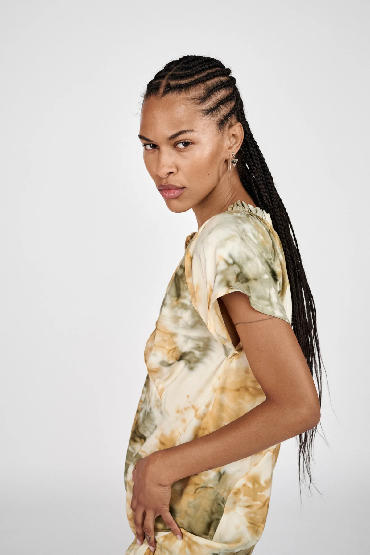 Rosie kjole - Forest Combo - Image 3