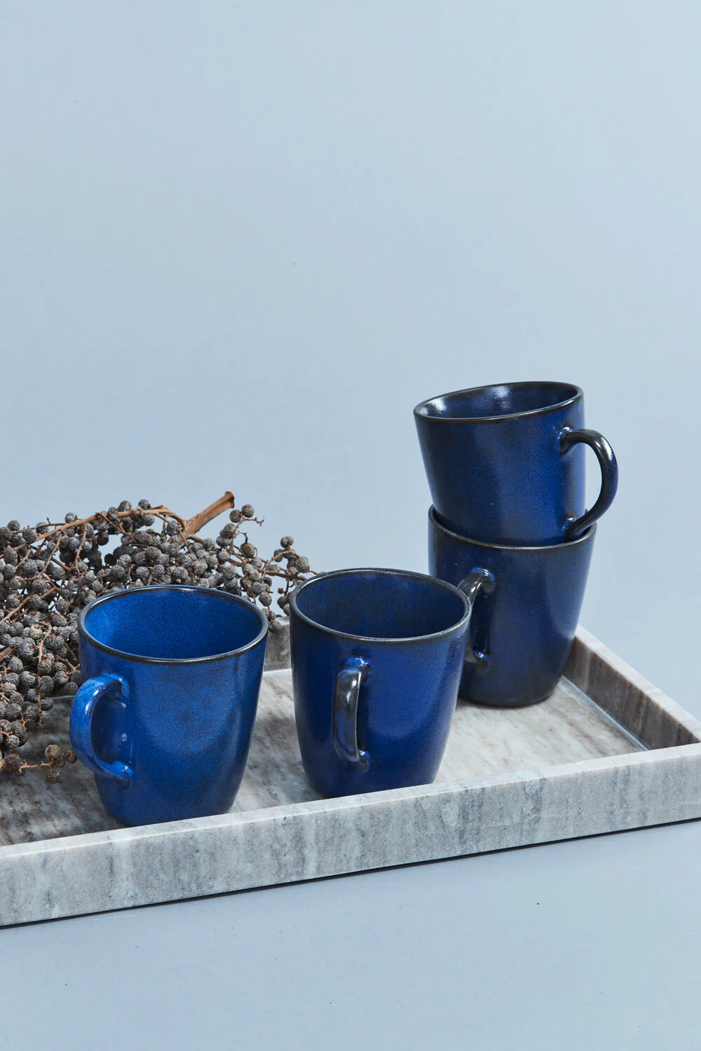 Krus m/hank, Midnight blue - 35 cl. - Image 3