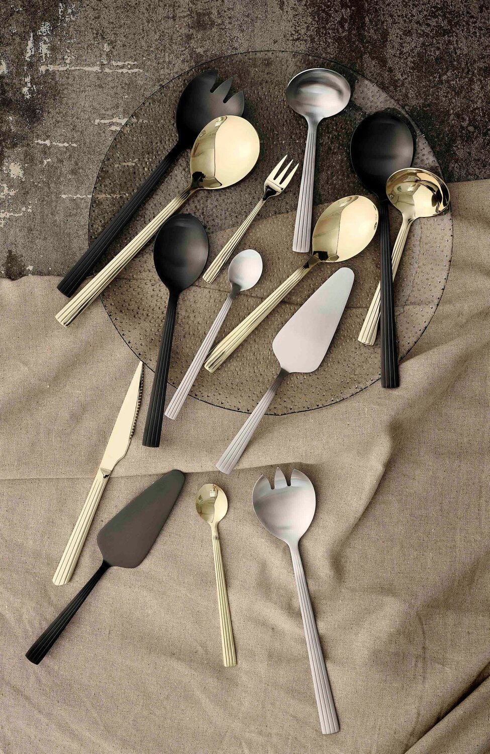 Salatbestik, 2 dele - Mat stål - Image 2