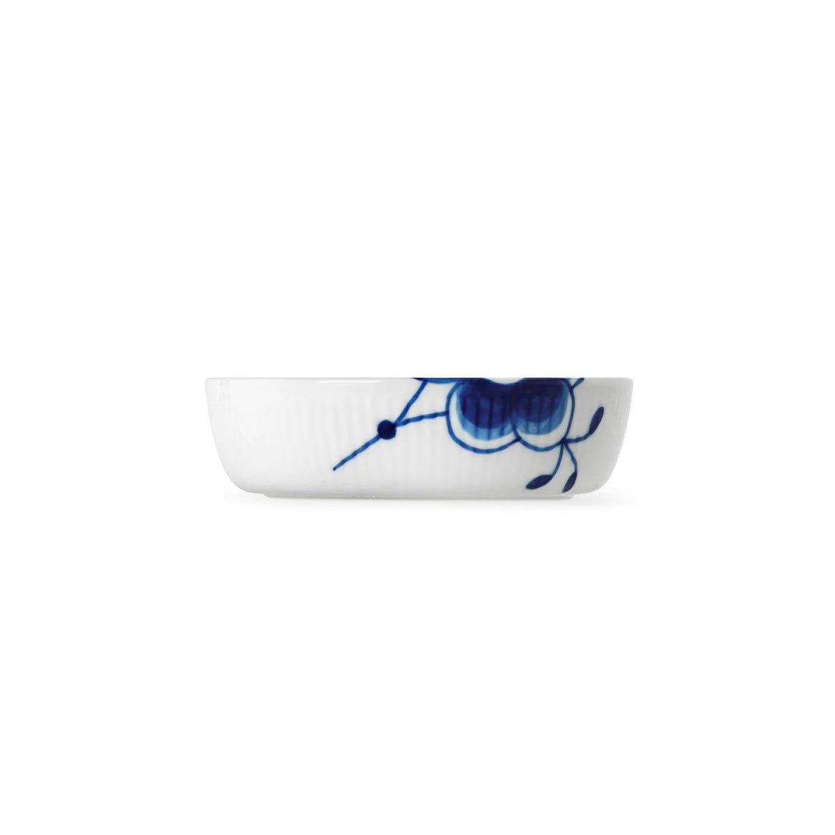 Blå Mega Riflet fad - 12,5 cm. - Image 2