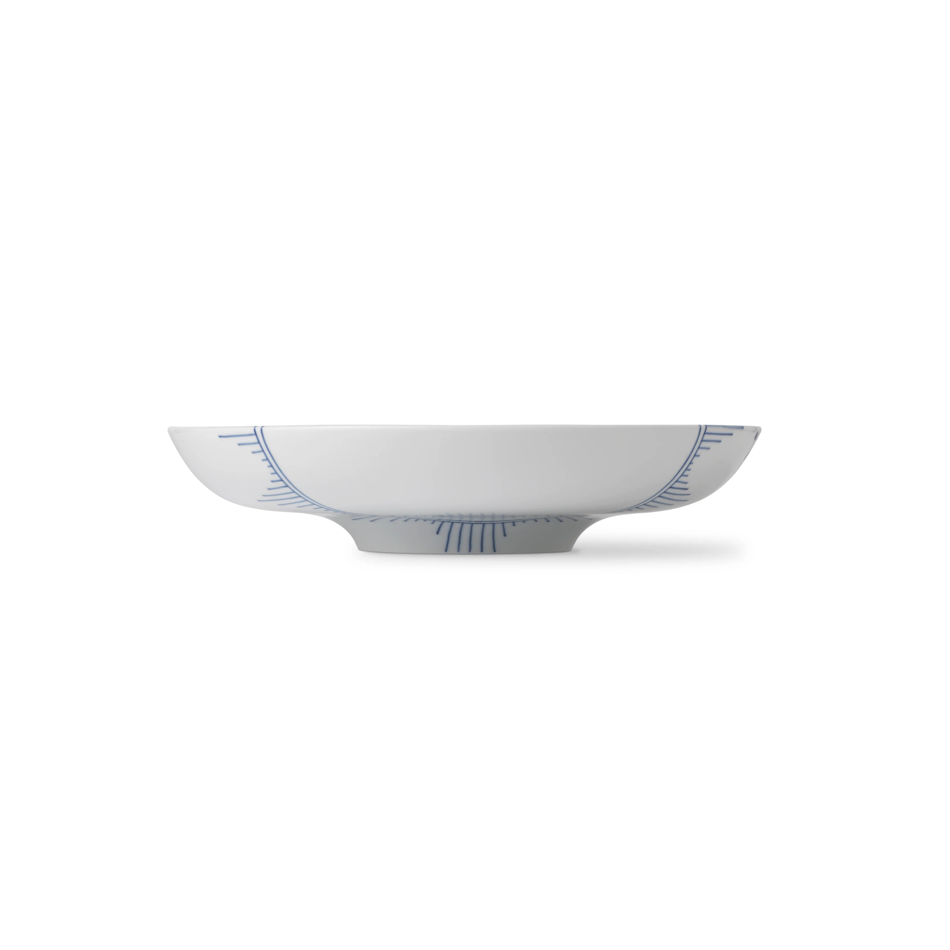 Blå Mega Riflet fad - Ø34 cm. - Image 3