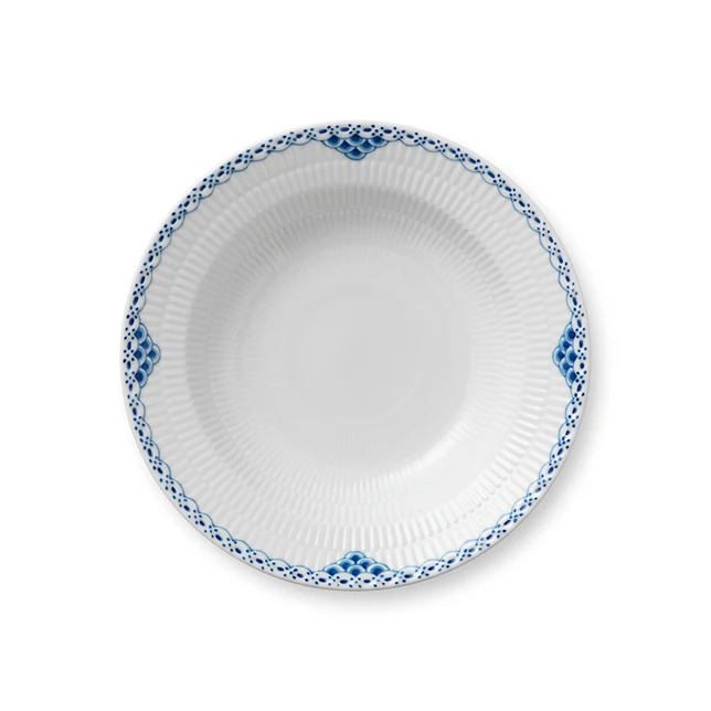 Prinsesse dyb tallerken - Ø21 cm.
