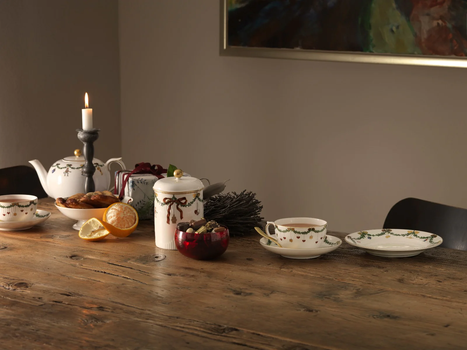 Stjerne Riflet tallerken - 19 cm. - Image 6