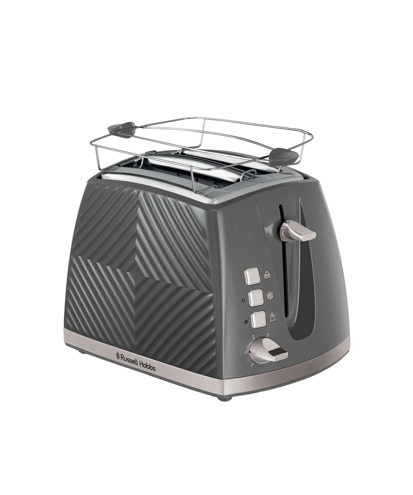 Groove 2S toaster - grå