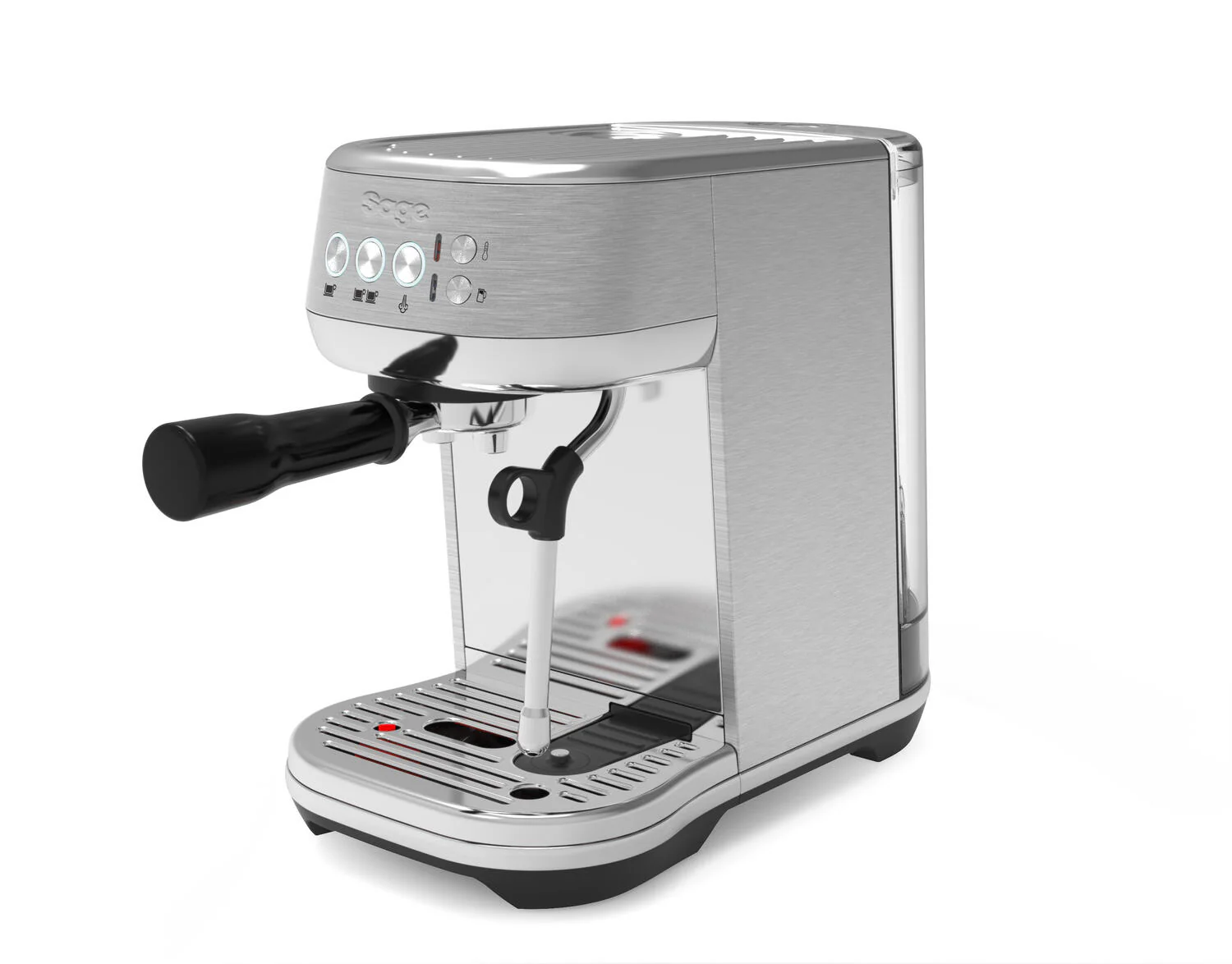 The Bambino Plus espressomaskine - Brushed Stainless Steel - Image 2