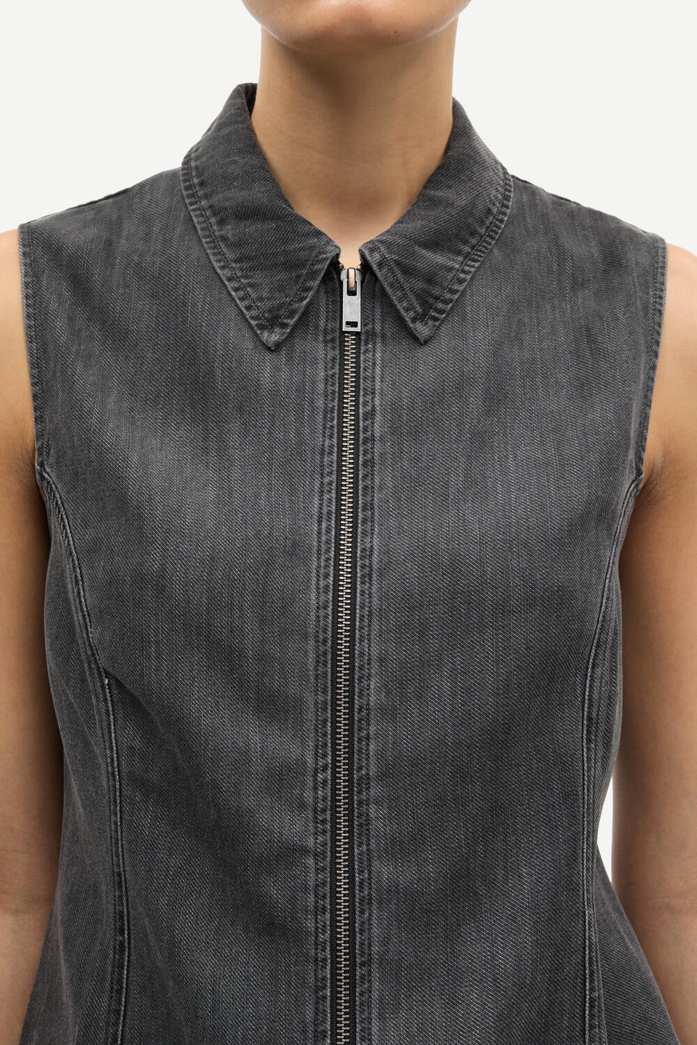 Saari top - Grey Cloud - Image 3