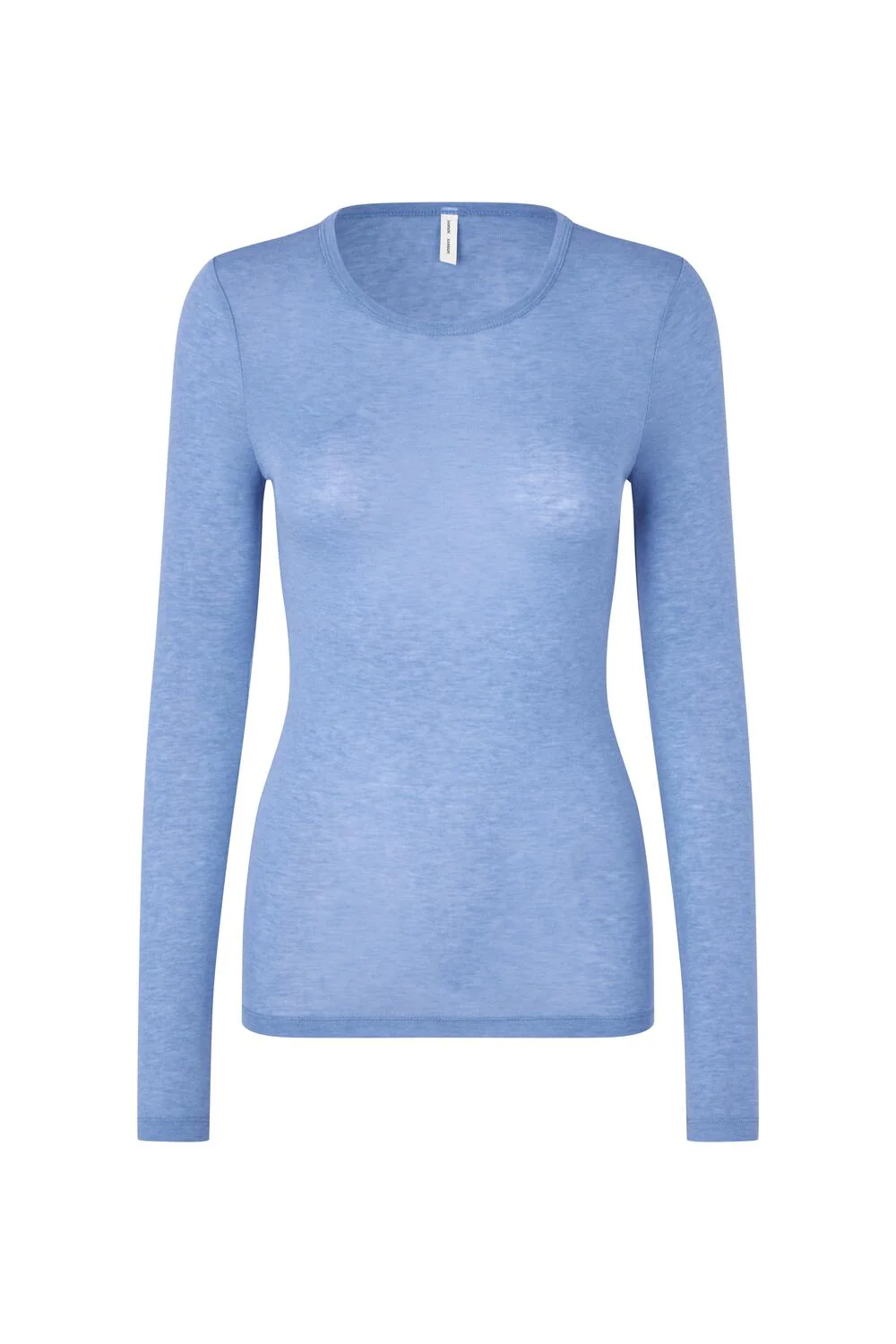 Sadou langærmet t-shirt - Della Robbia Blue - Image 2
