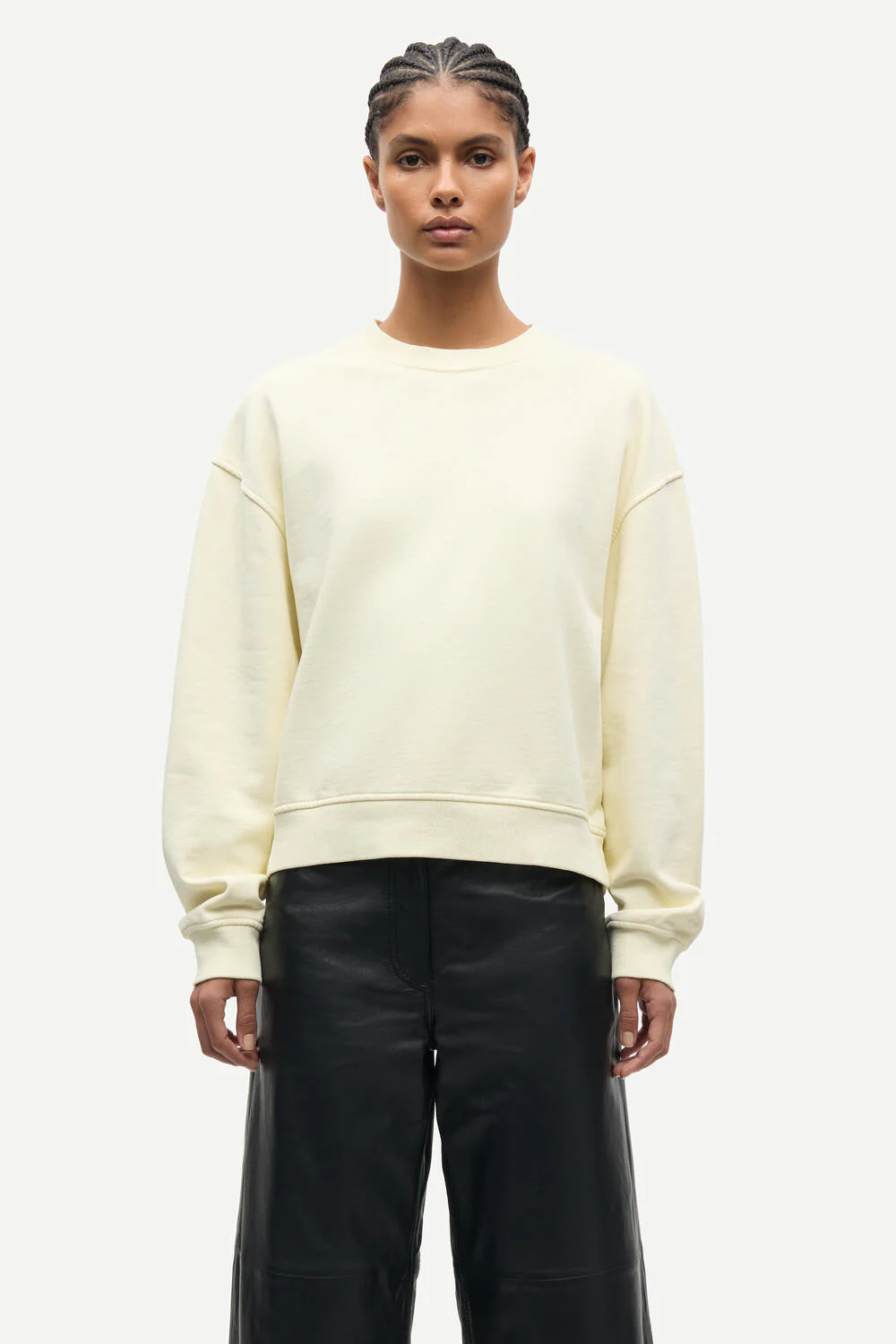 Savan sweatshirt - Ethereal Green Pigment