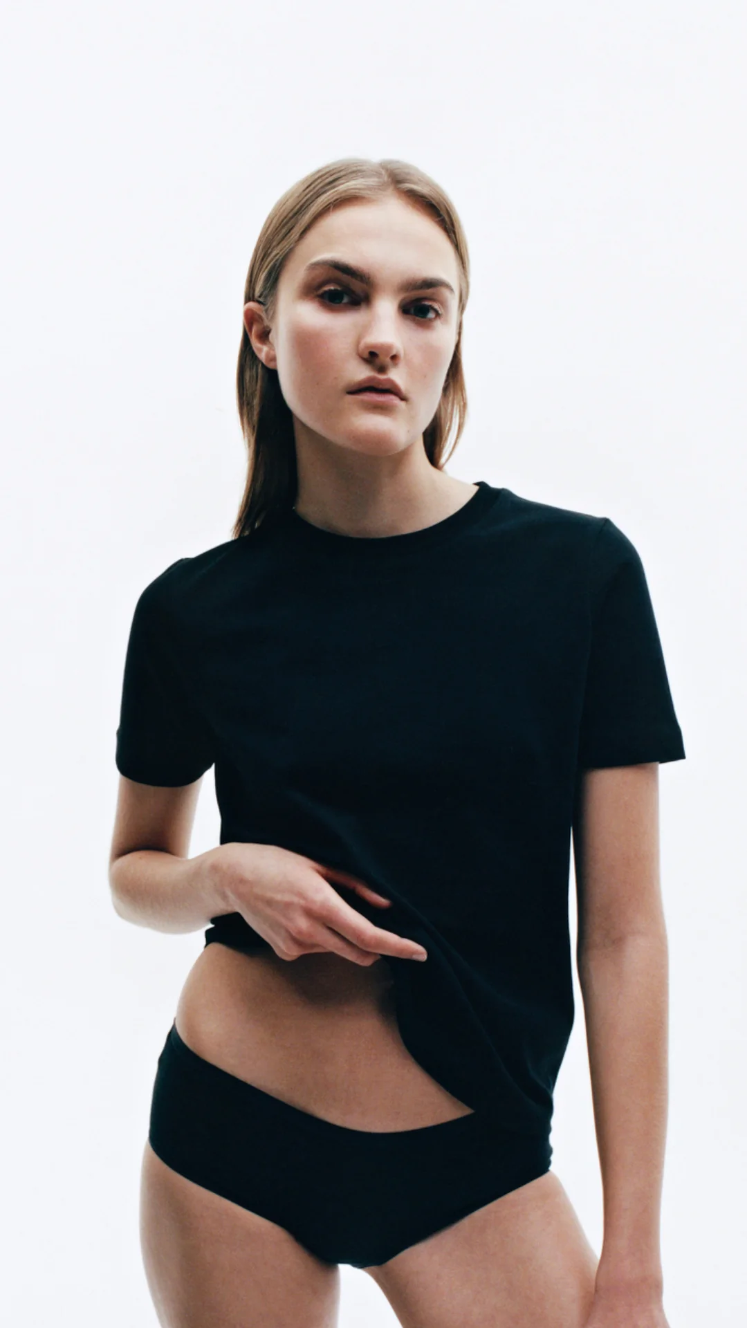 Solly Solid t-shirt - sort - Image 2