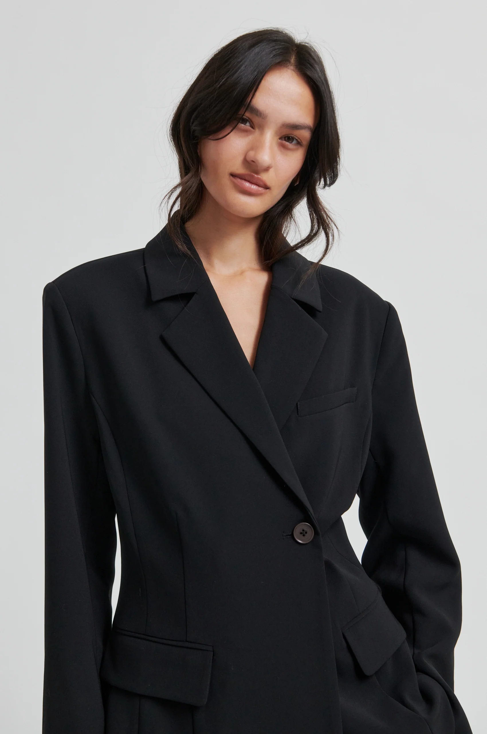 Fique blazer - sort - Image 4