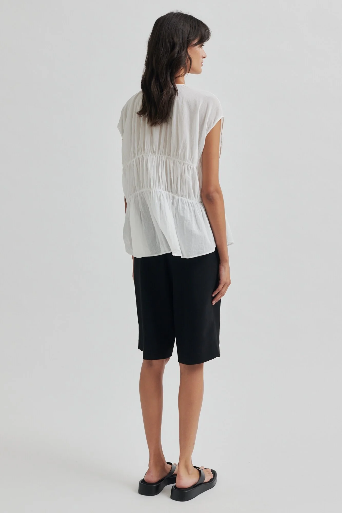 Flou Top - hvid - Image 5