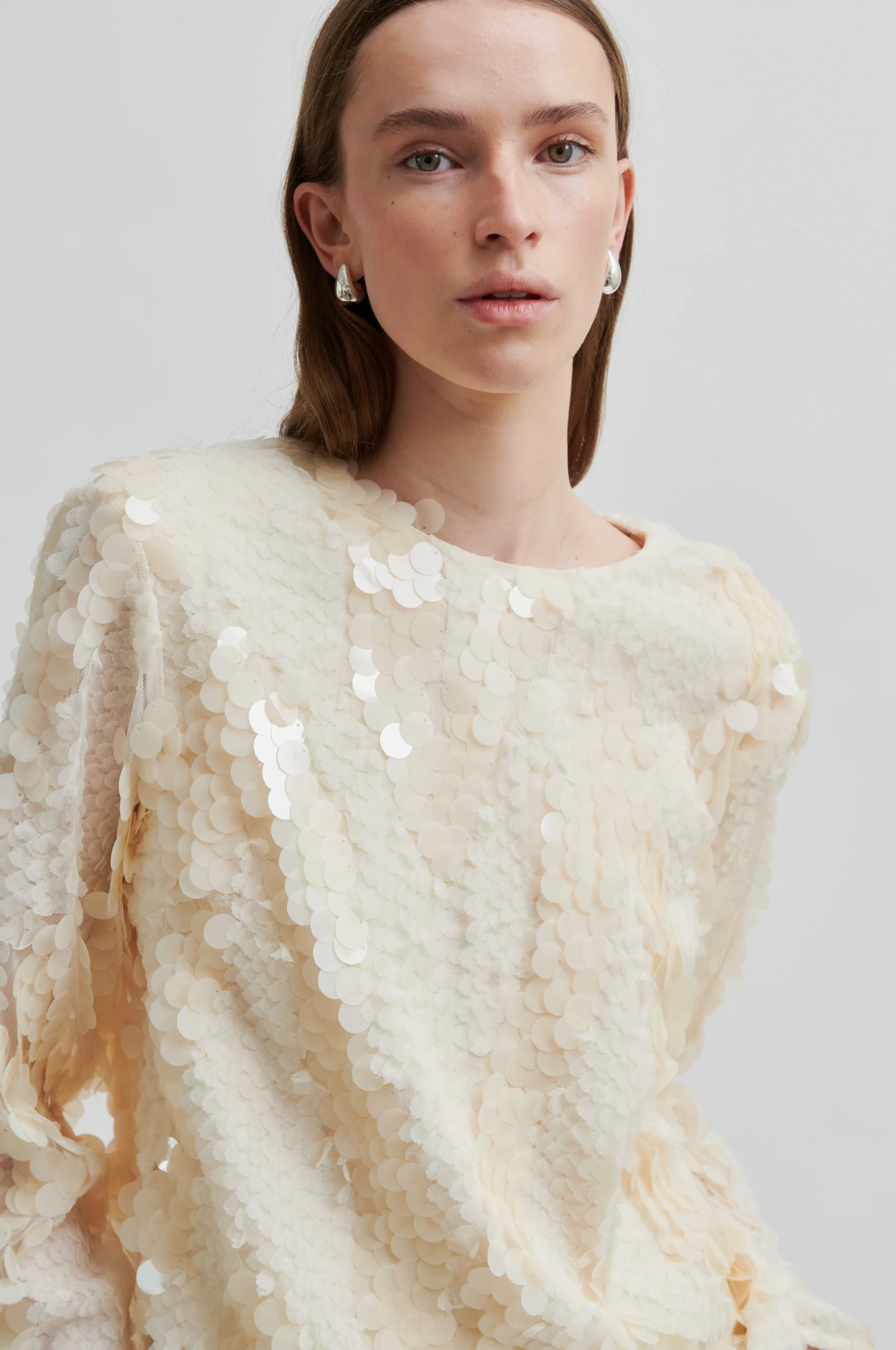 Glimmer bluse - Jet Stream - Image 3