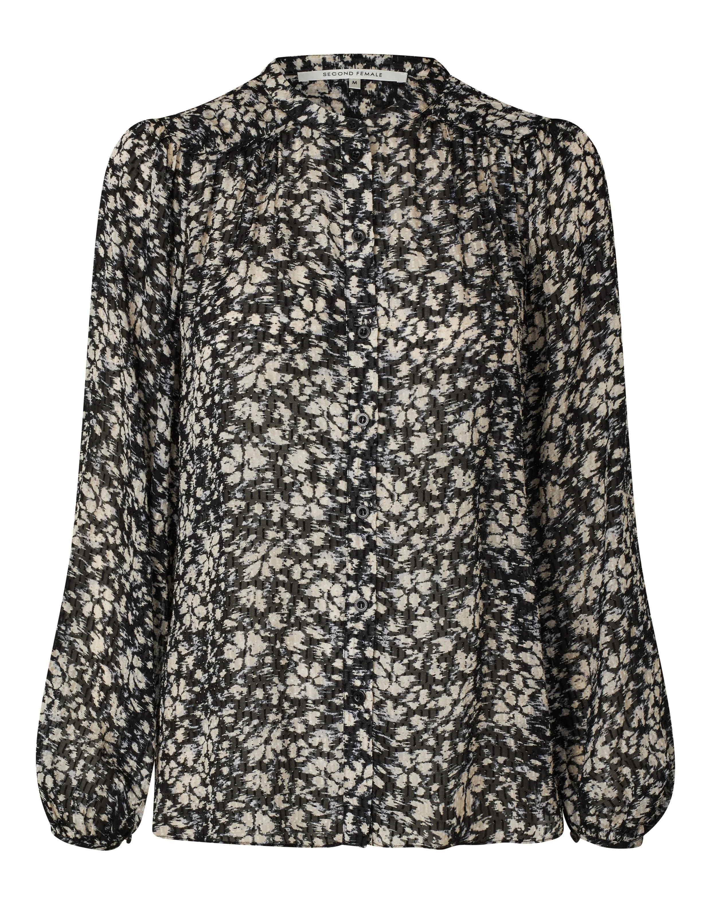Scratch bluse - sort - Image 2