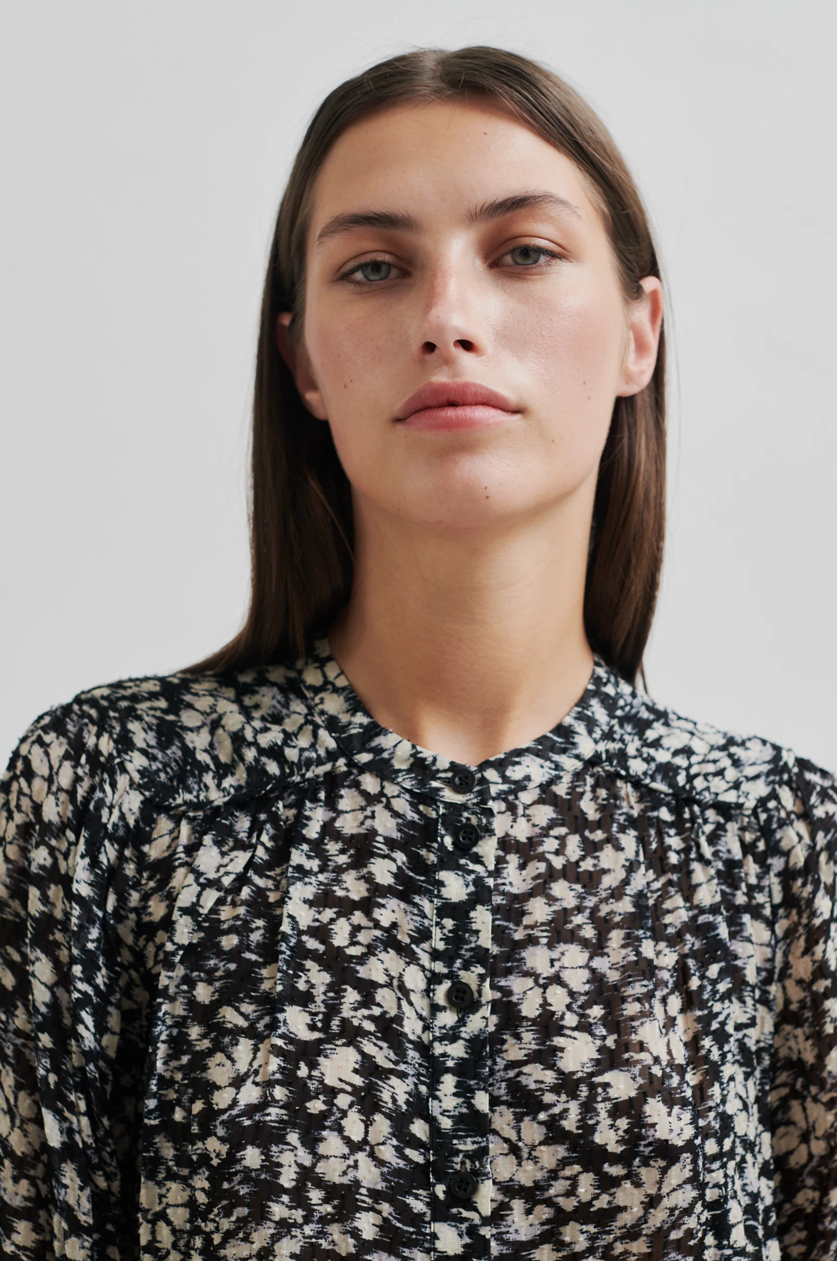 Scratch bluse - sort - Image 4