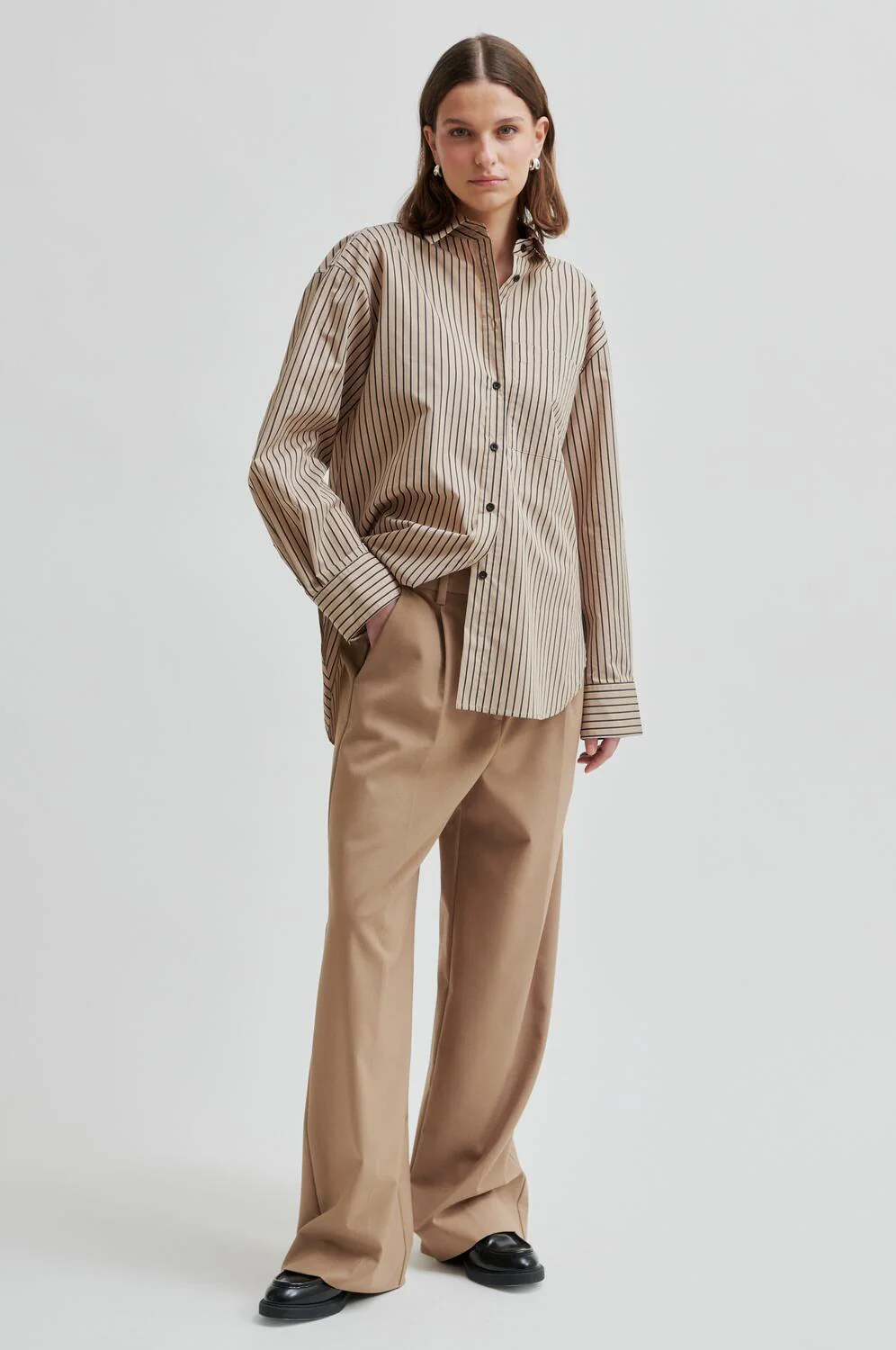 Serina skjorte - Camel - Image 4